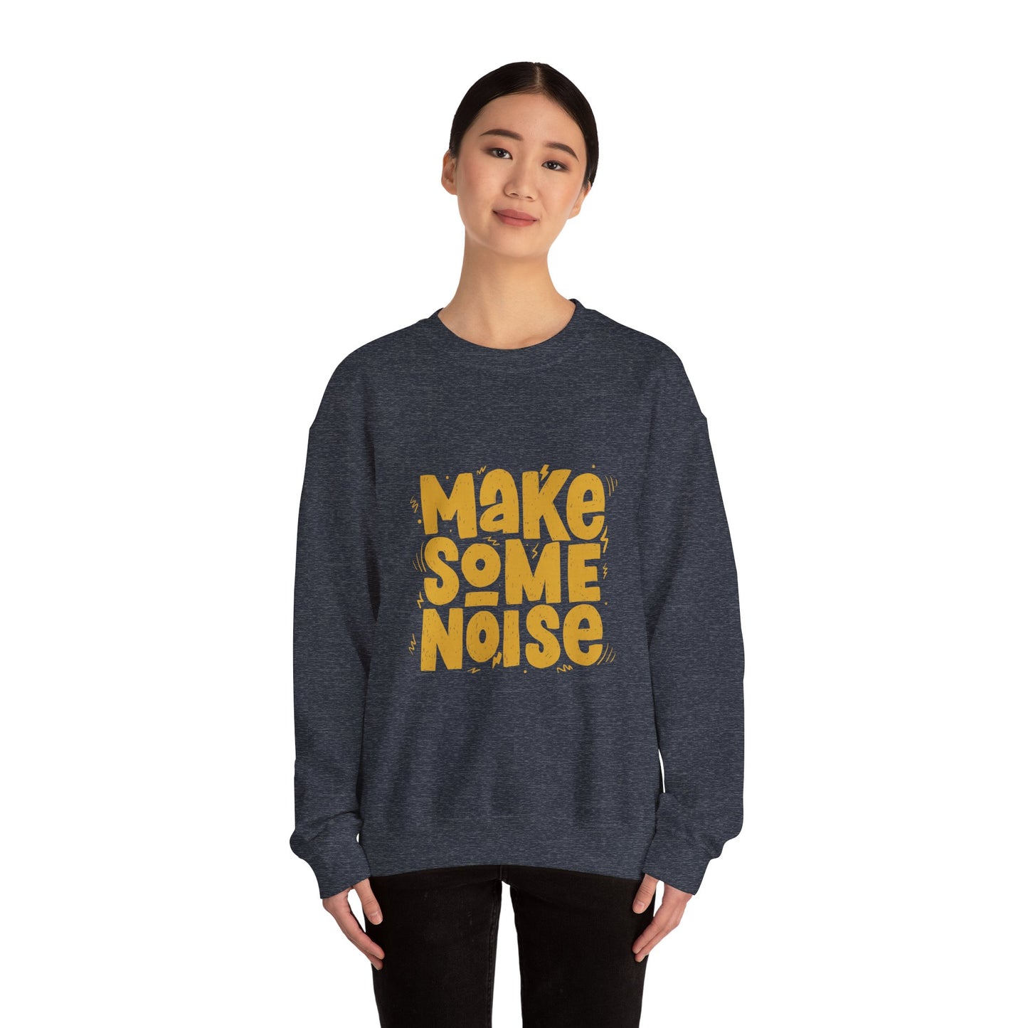 Make Some Noise Unisex Heavy Blend™ Crewneck Sweatshirt