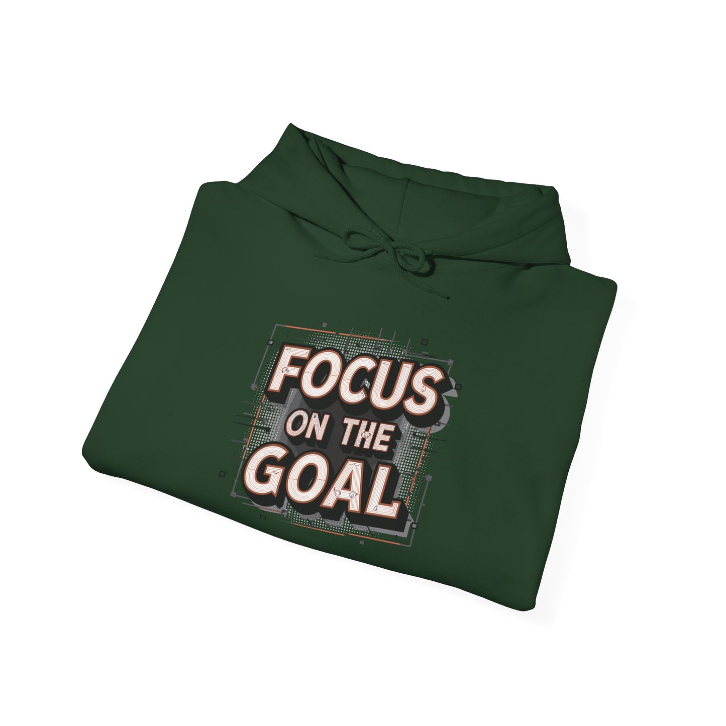 Focus On The Goal Unisex Heavy Blend™ Hooded Sweatshirt