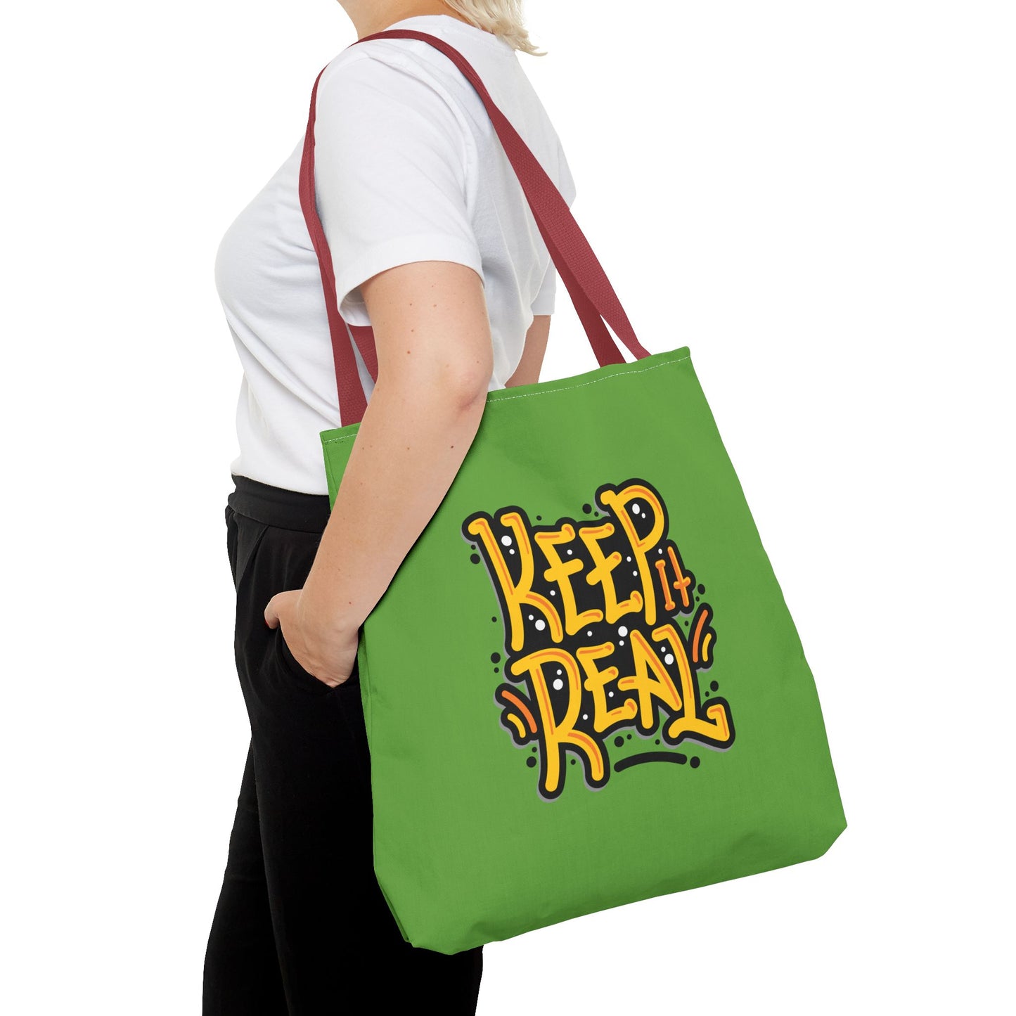 Keep It Real Tote Bag (AOP)
