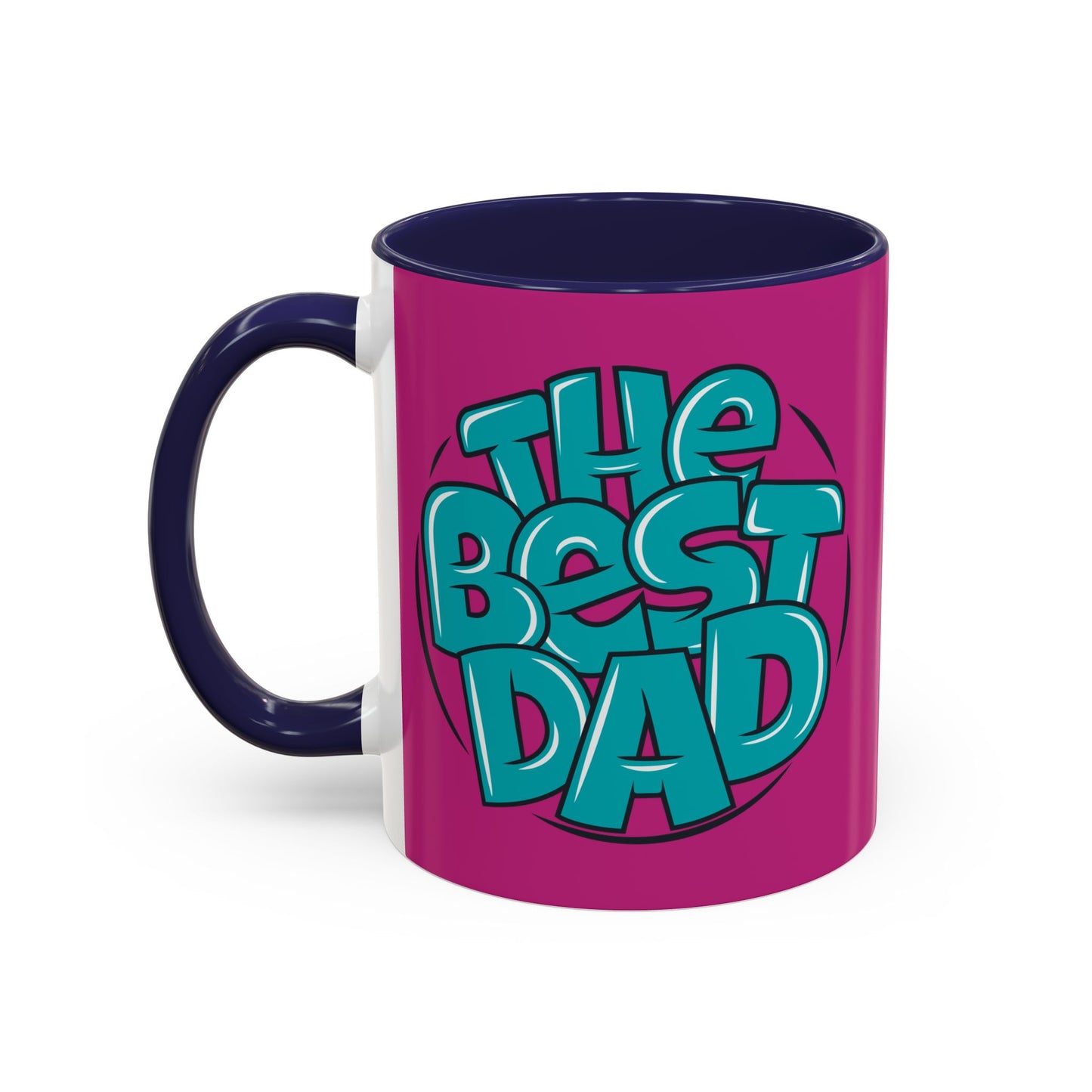 The Best Dad Accent Coffee Mug (11, 15oz)