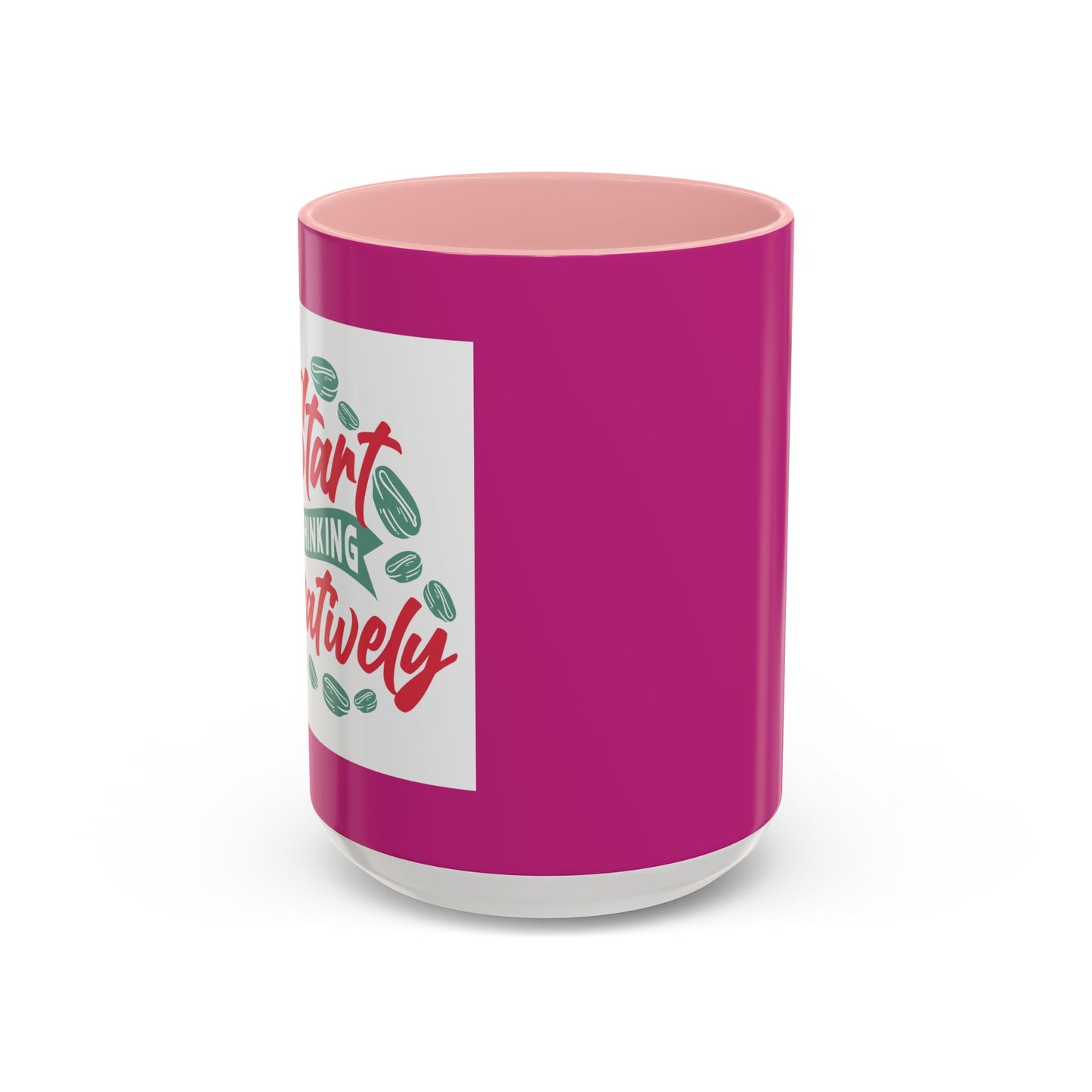 Start Thinking Accent Coffee Mug (11, 15oz)