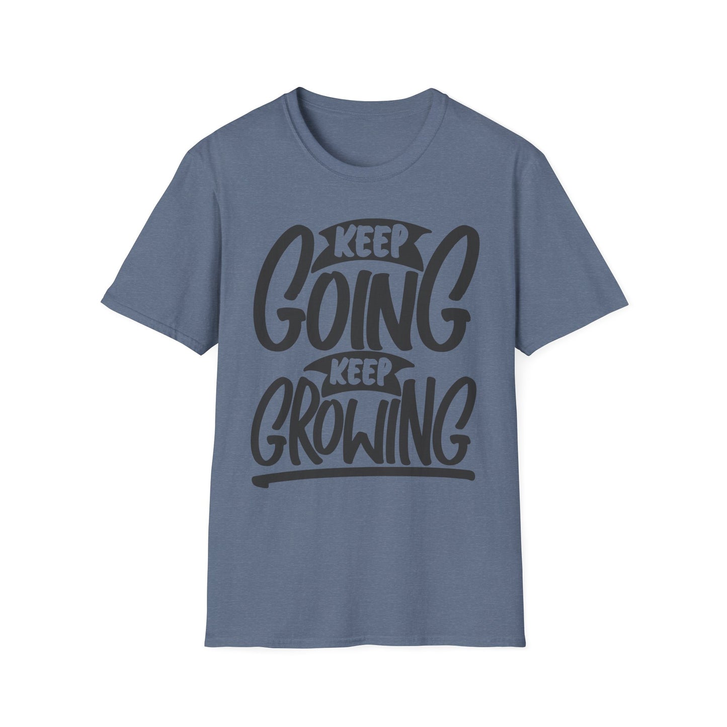 Keep Going Keep Growing Unisex Softstyle T-Shirt