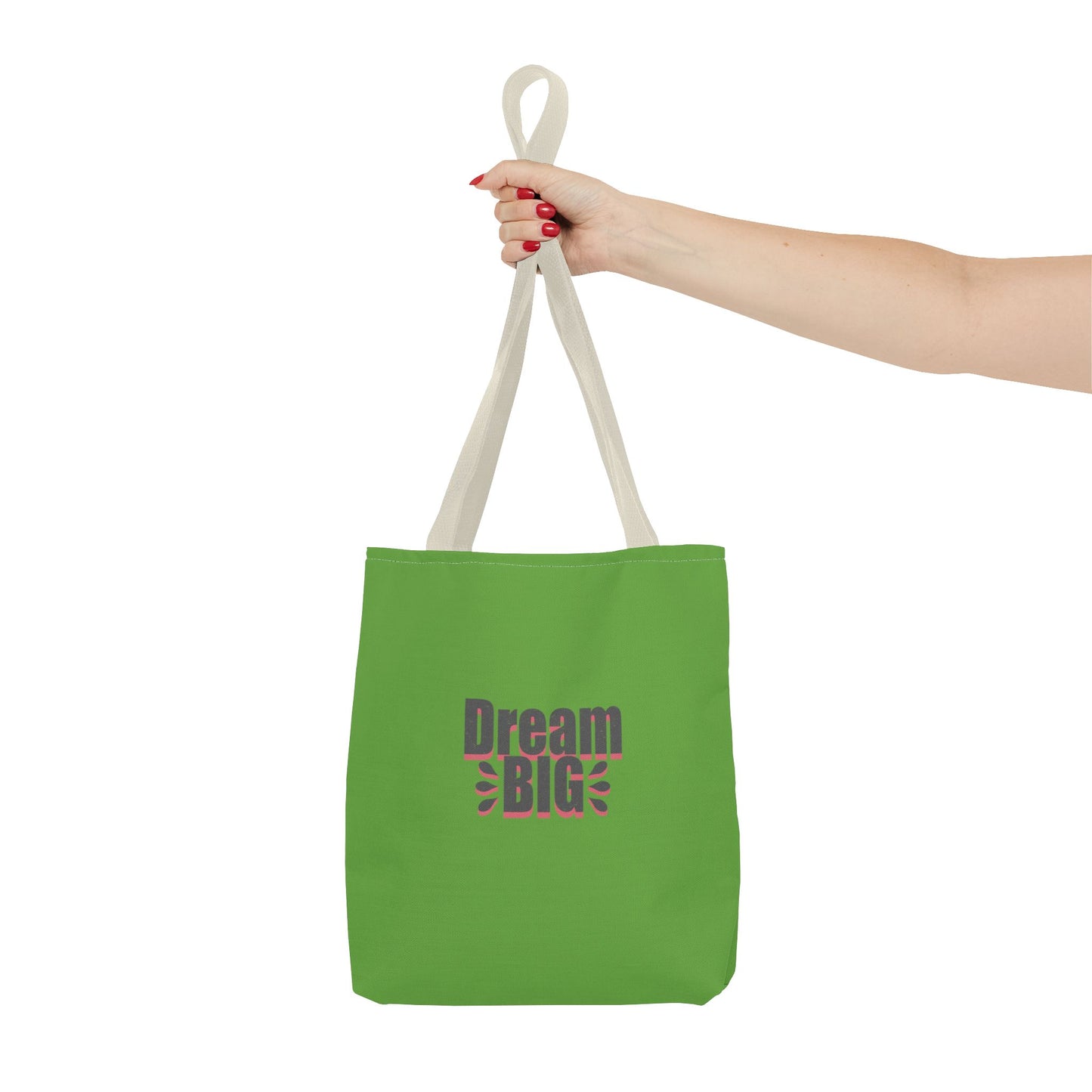 Dream Big Distressed Tote Bag (AOP)