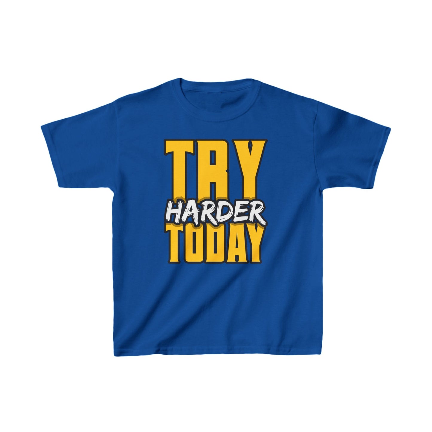 Try Harder Today Kids Heavy Cotton™ Tee