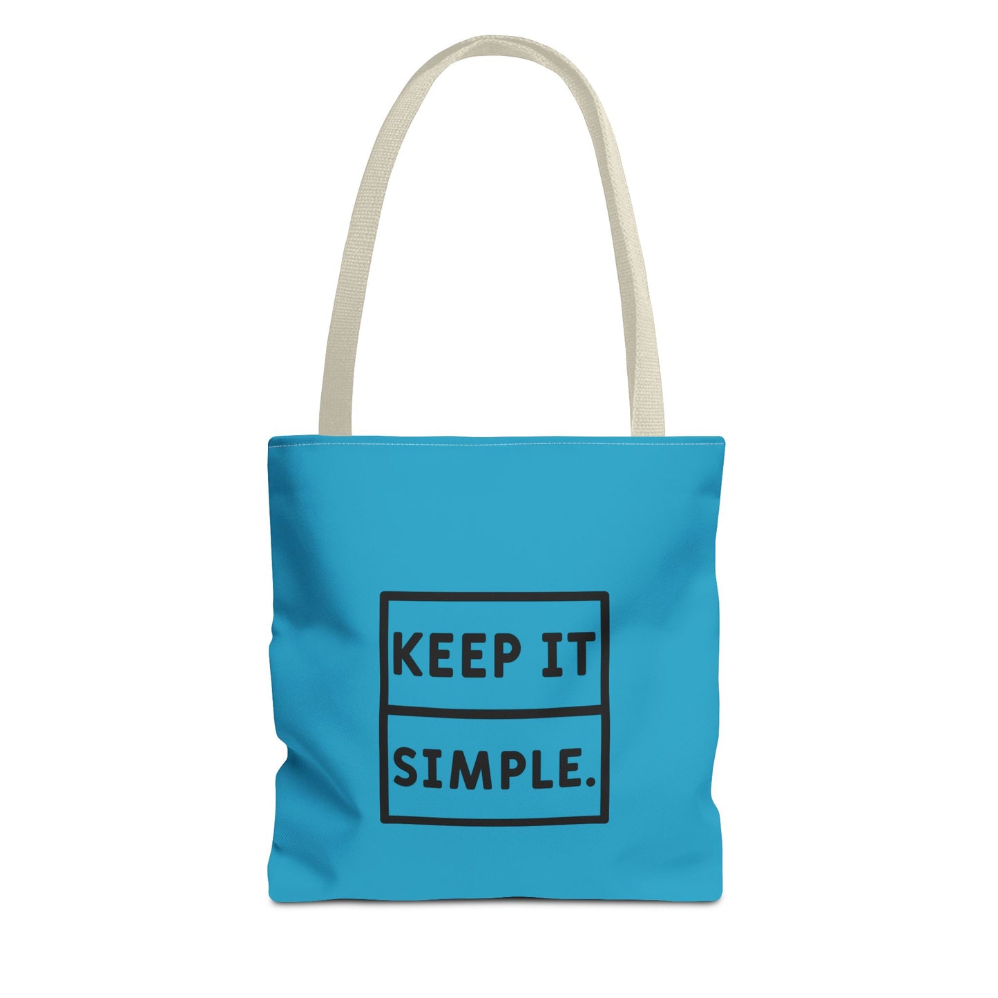 Keep It Simple Tote Bag (AOP)