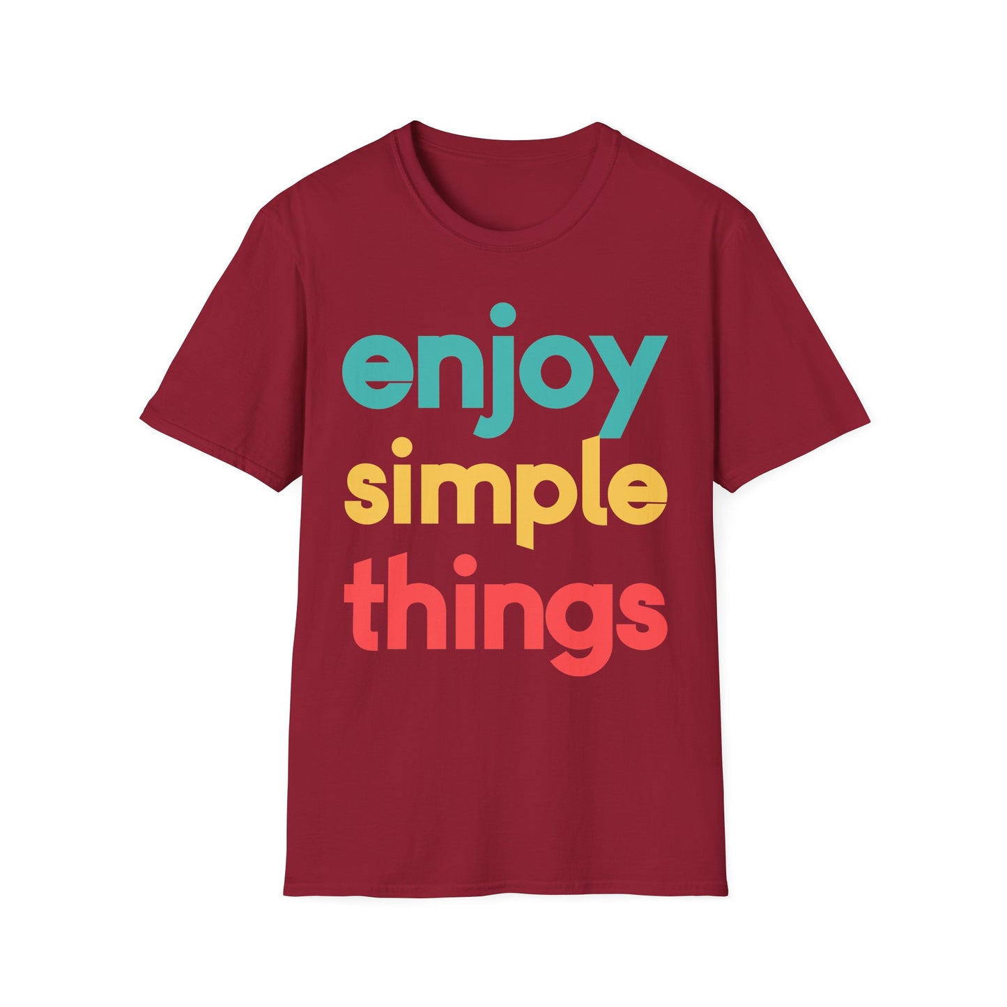 Enjoy Simple Things Unisex Softstyle T-Shirt