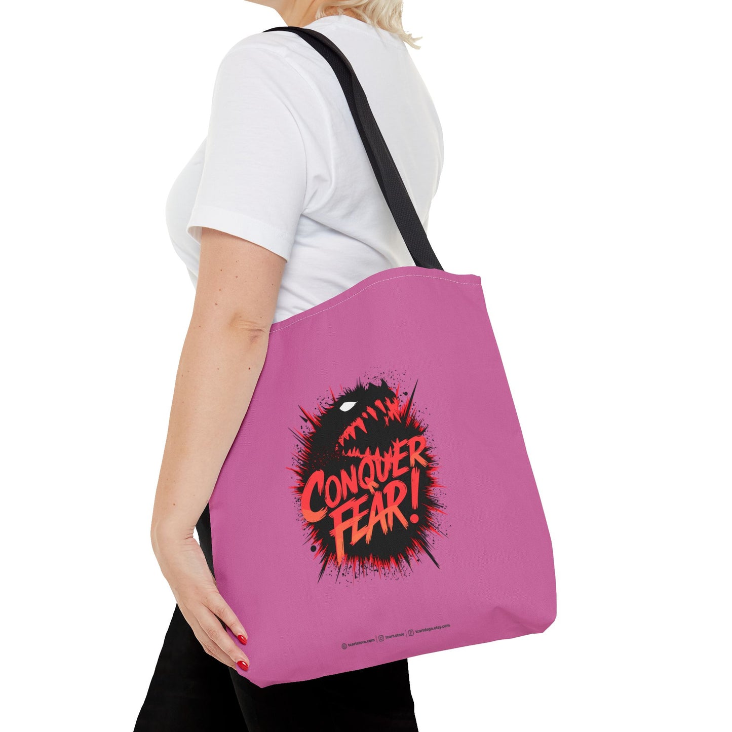 Conquer Fear! Tote Bag (AOP)