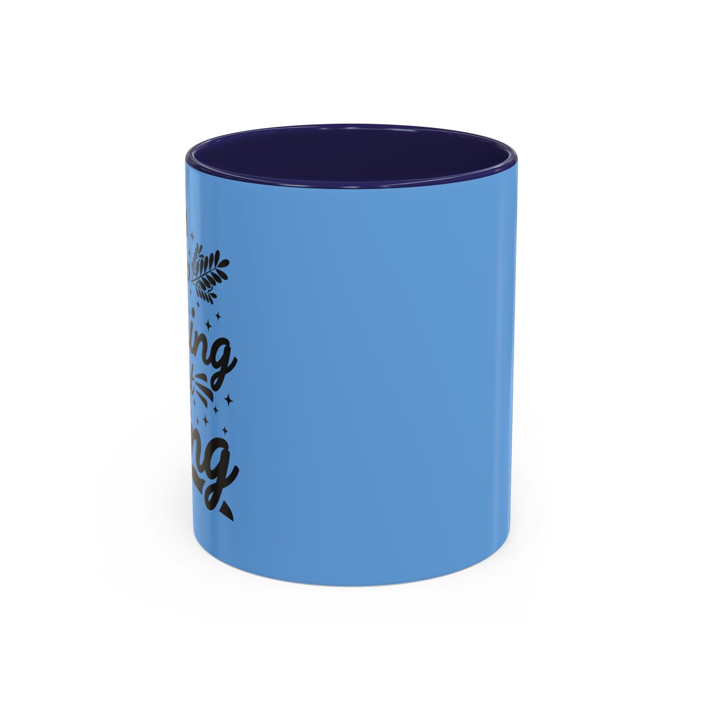 Stop Wishing Start Doing Accent Coffee Mug (11, 15oz)