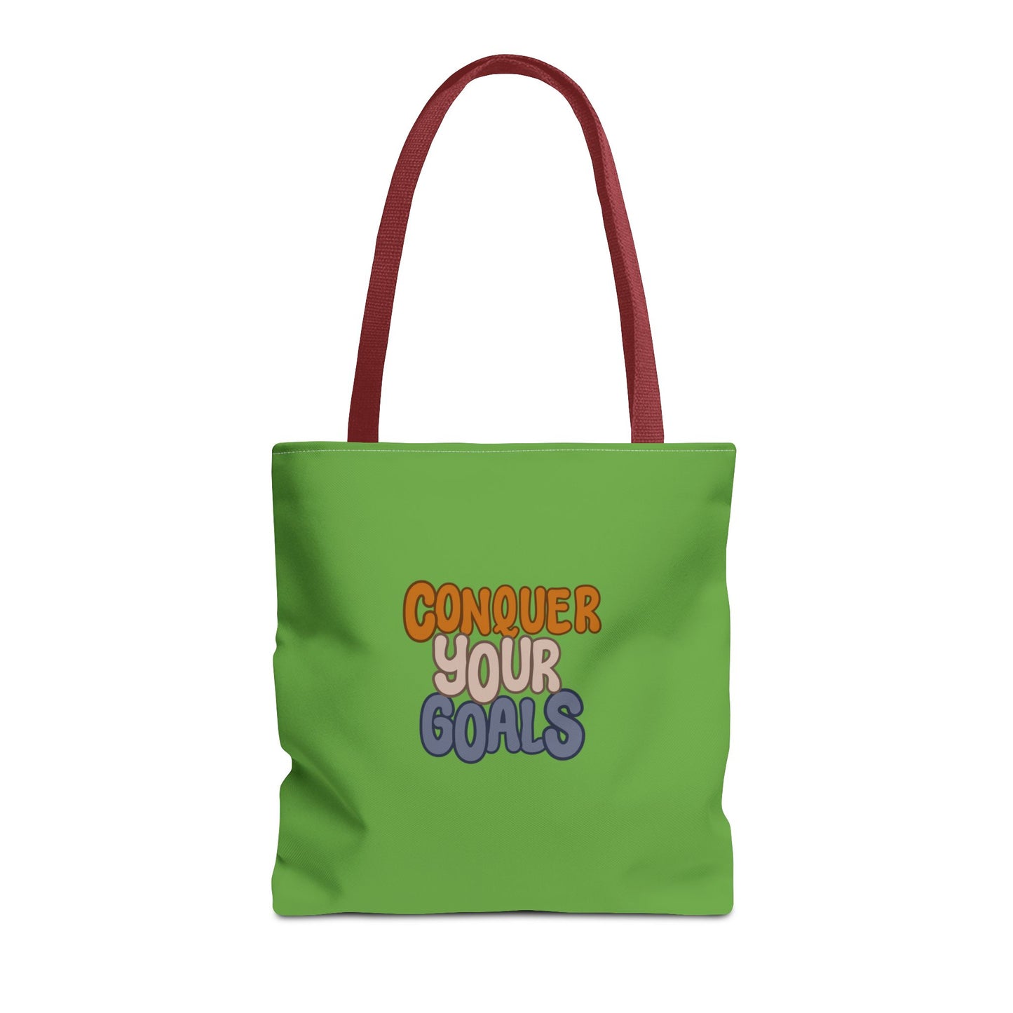 Conquer Your Goals Tote Bag (AOP)