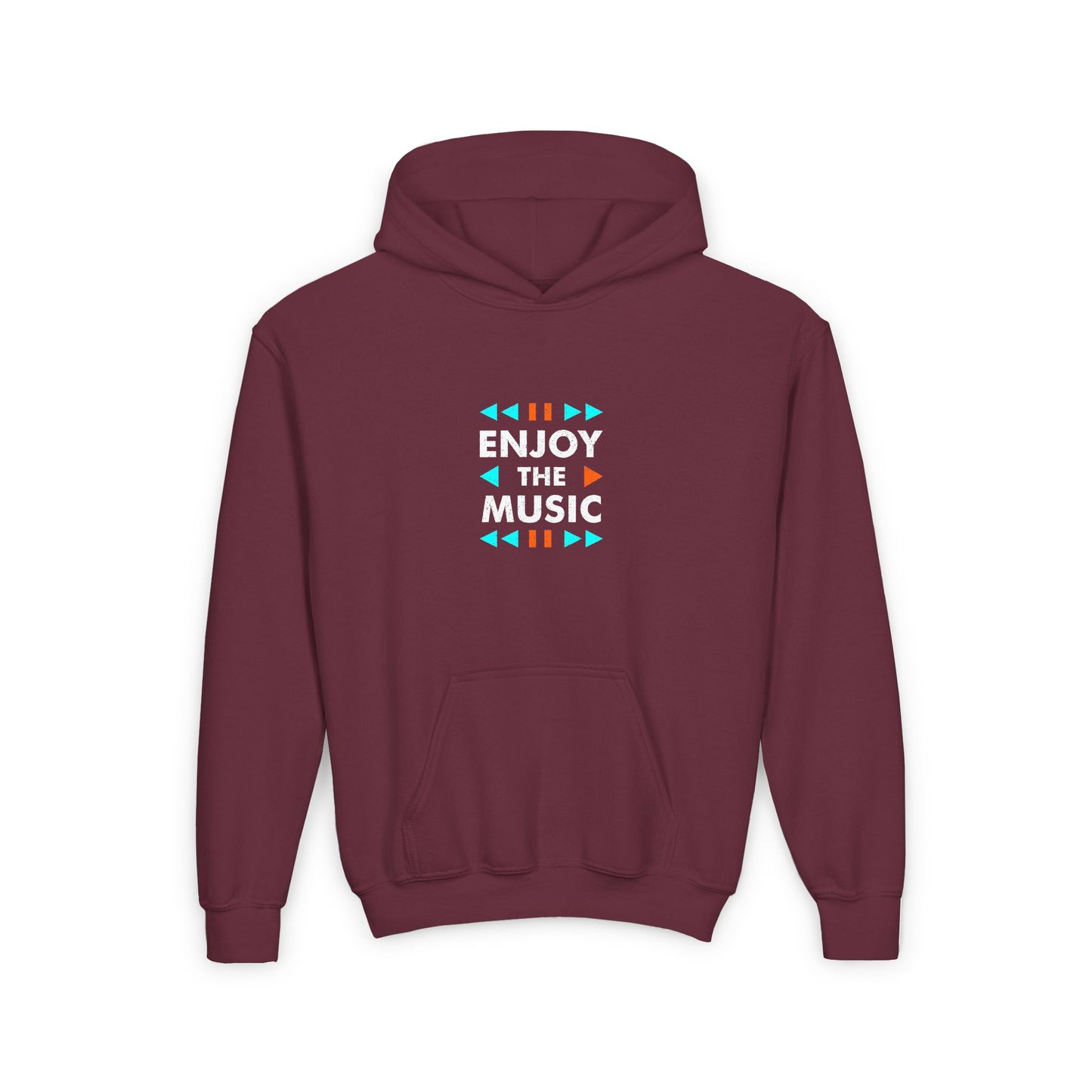 Enjoy The Music Youth Heavy Blend Hooded Sweatshirt