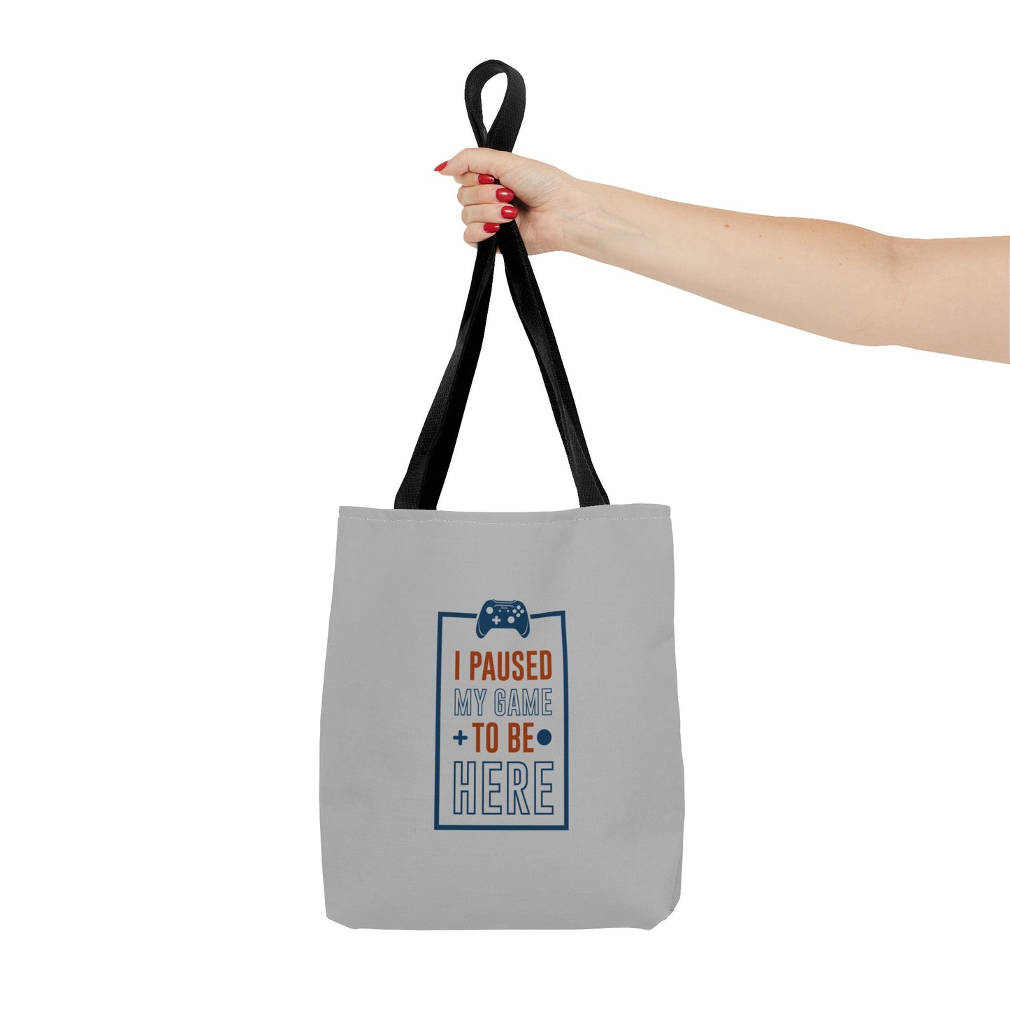 I Pushed My Game To Be Here Tote Bag (AOP)