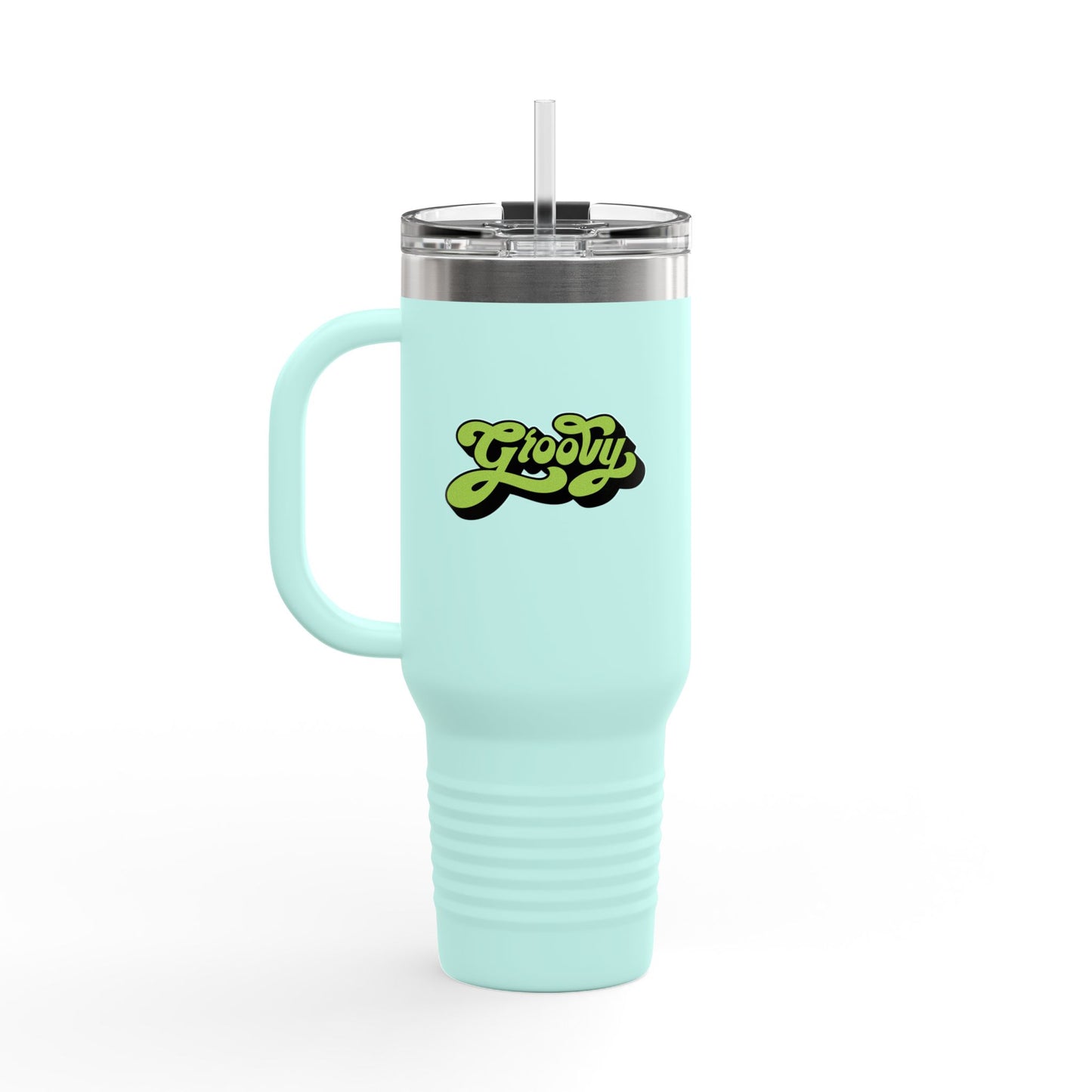 Groovy Insulated Travel Mug, 40oz