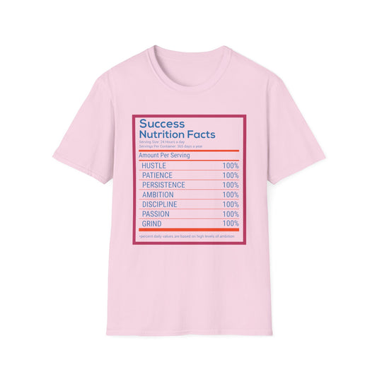Success Nutrition Facts Unisex Softstyle T-Shirt