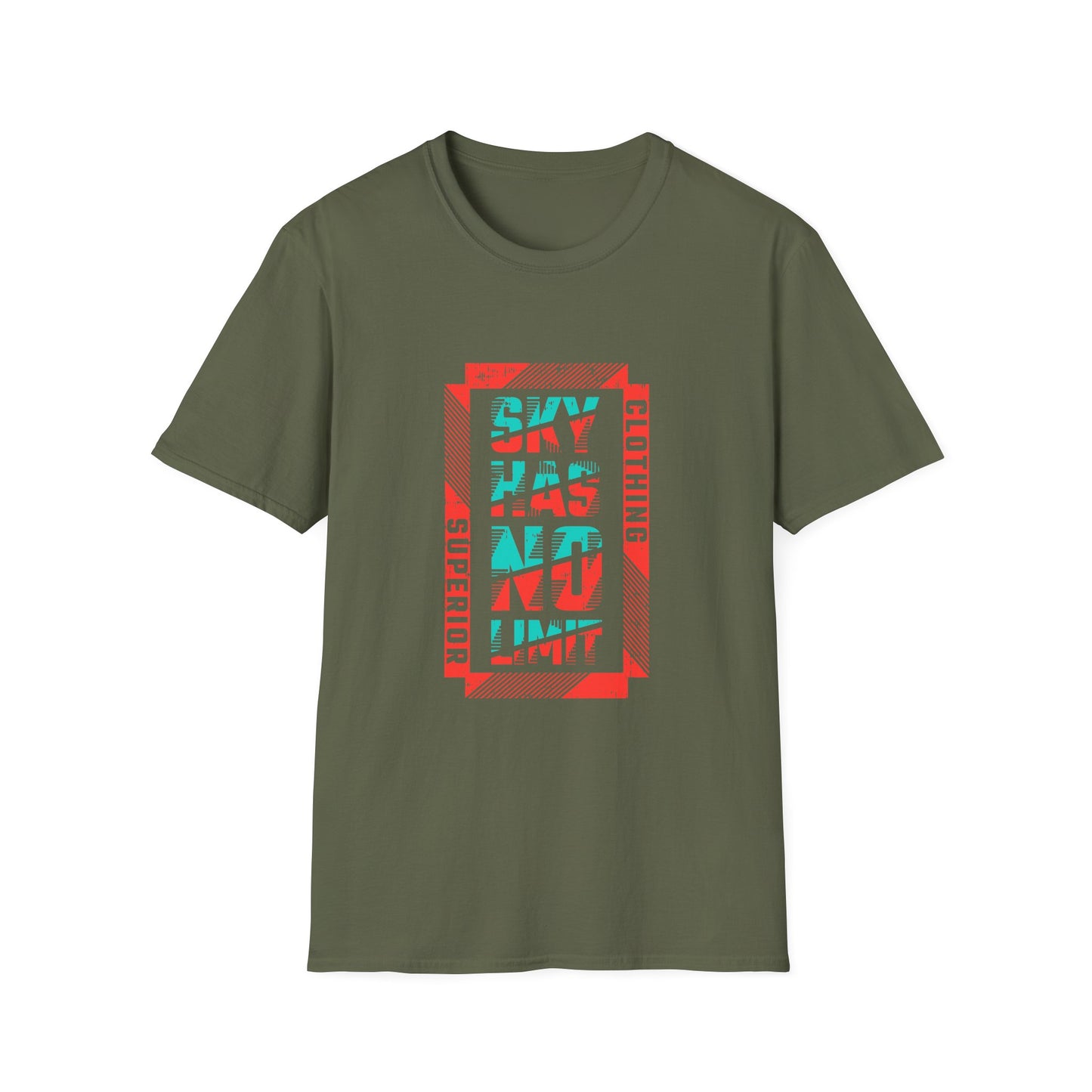 Sky Has No Limit Unisex Softstyle T-Shirt