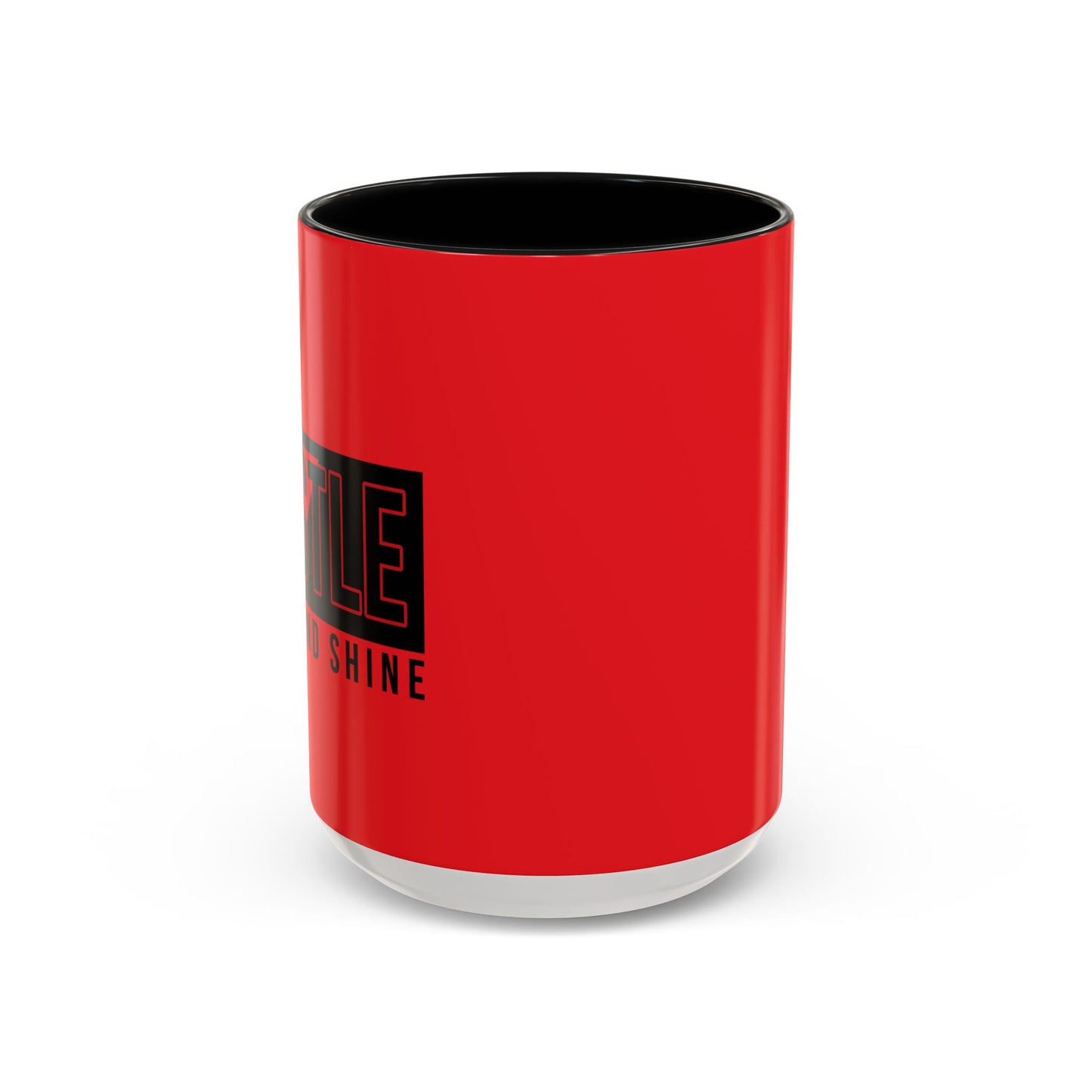 Hustle Grind And Shine Accent Coffee Mug (11, 15oz)