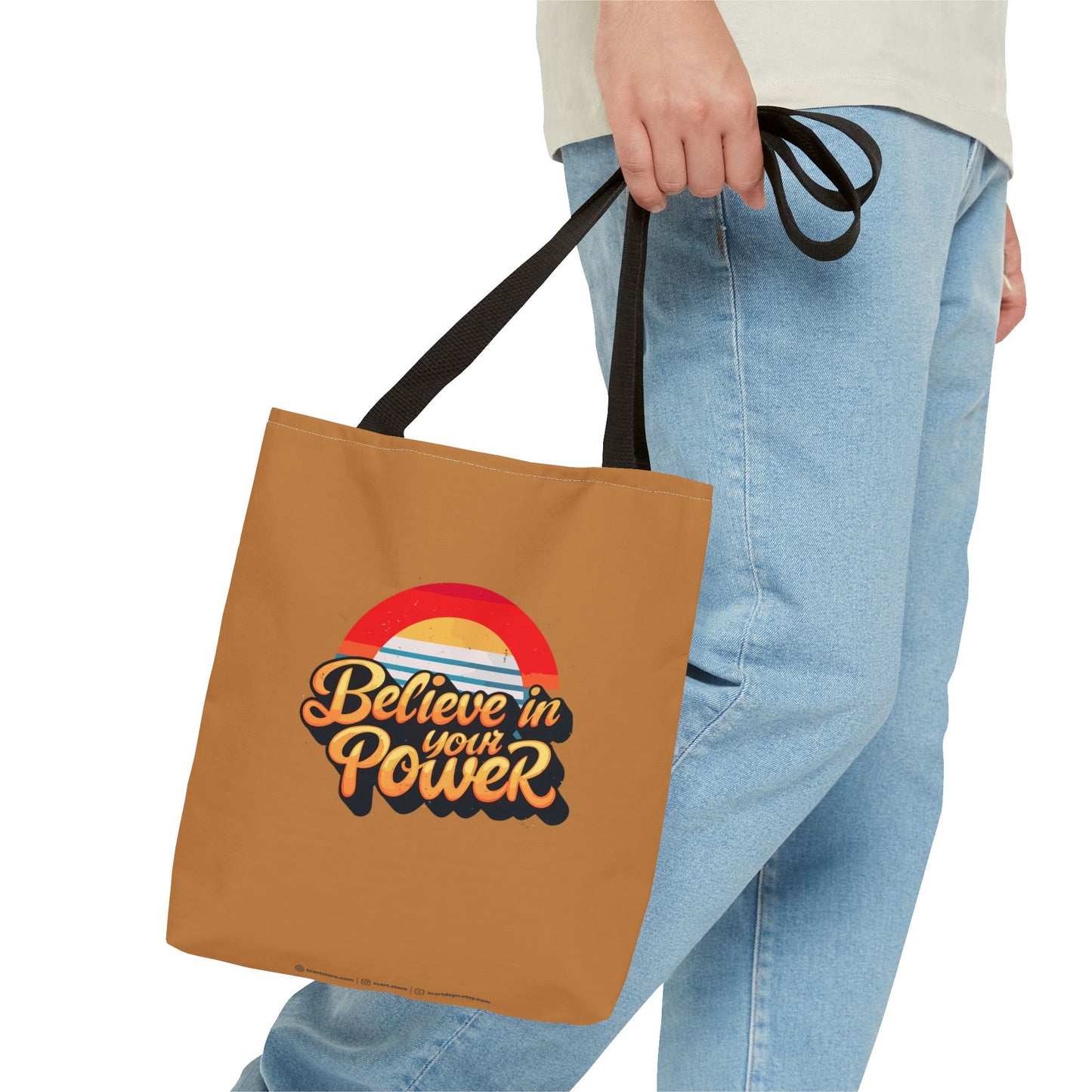Believe In Your Power Tote Bag (AOP)