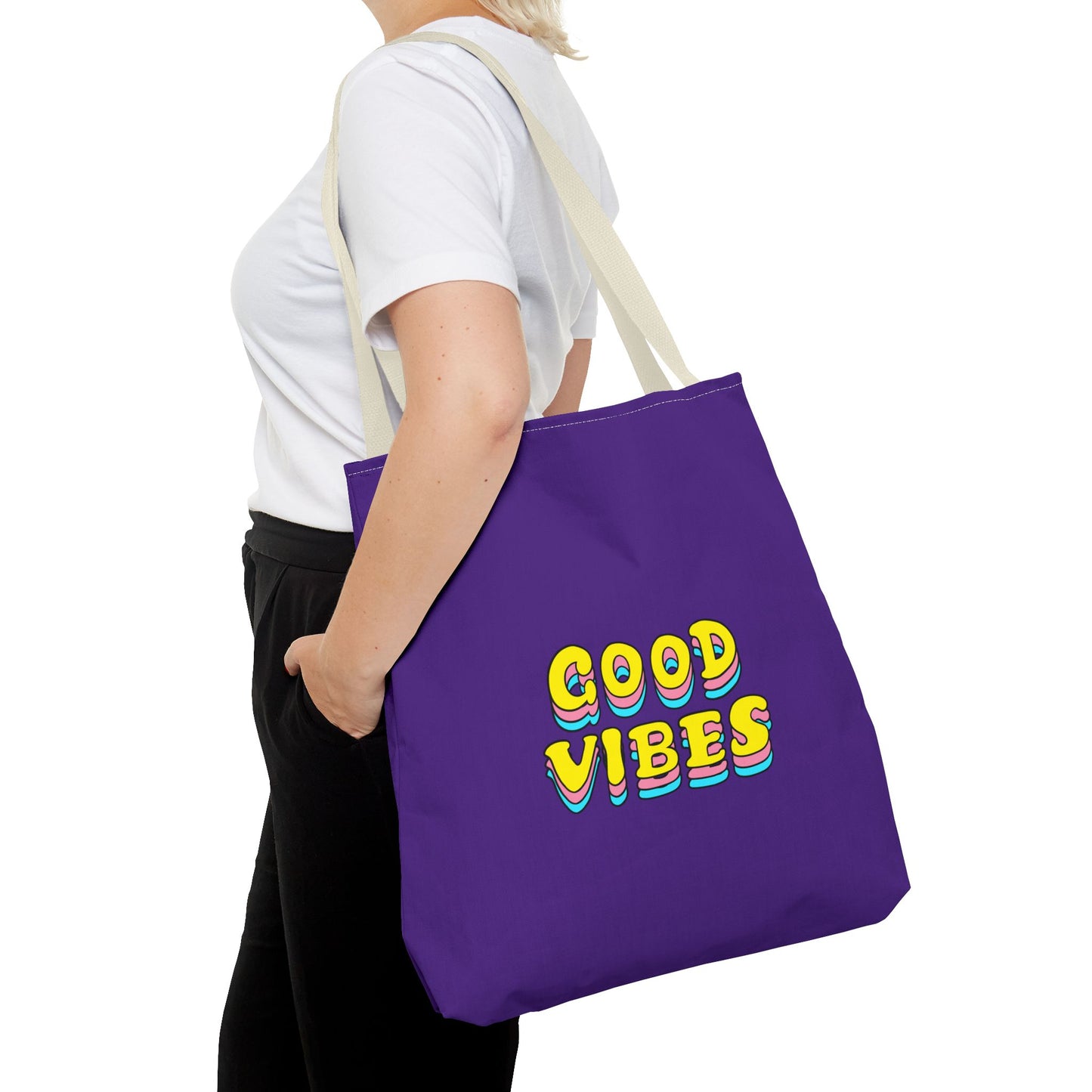 Good Vibes Tote Bag (AOP)