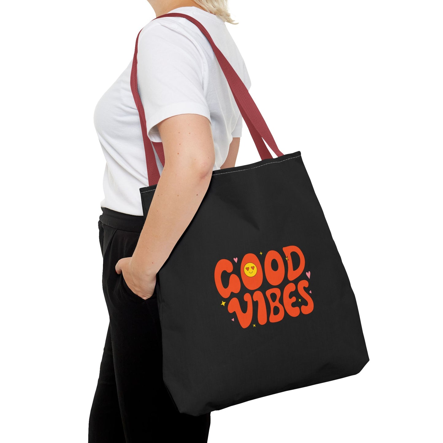 Good Vibes Tote Bag (AOP)