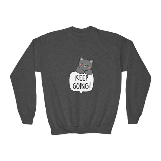 Keep Going Youth Crewneck Sweatshirt