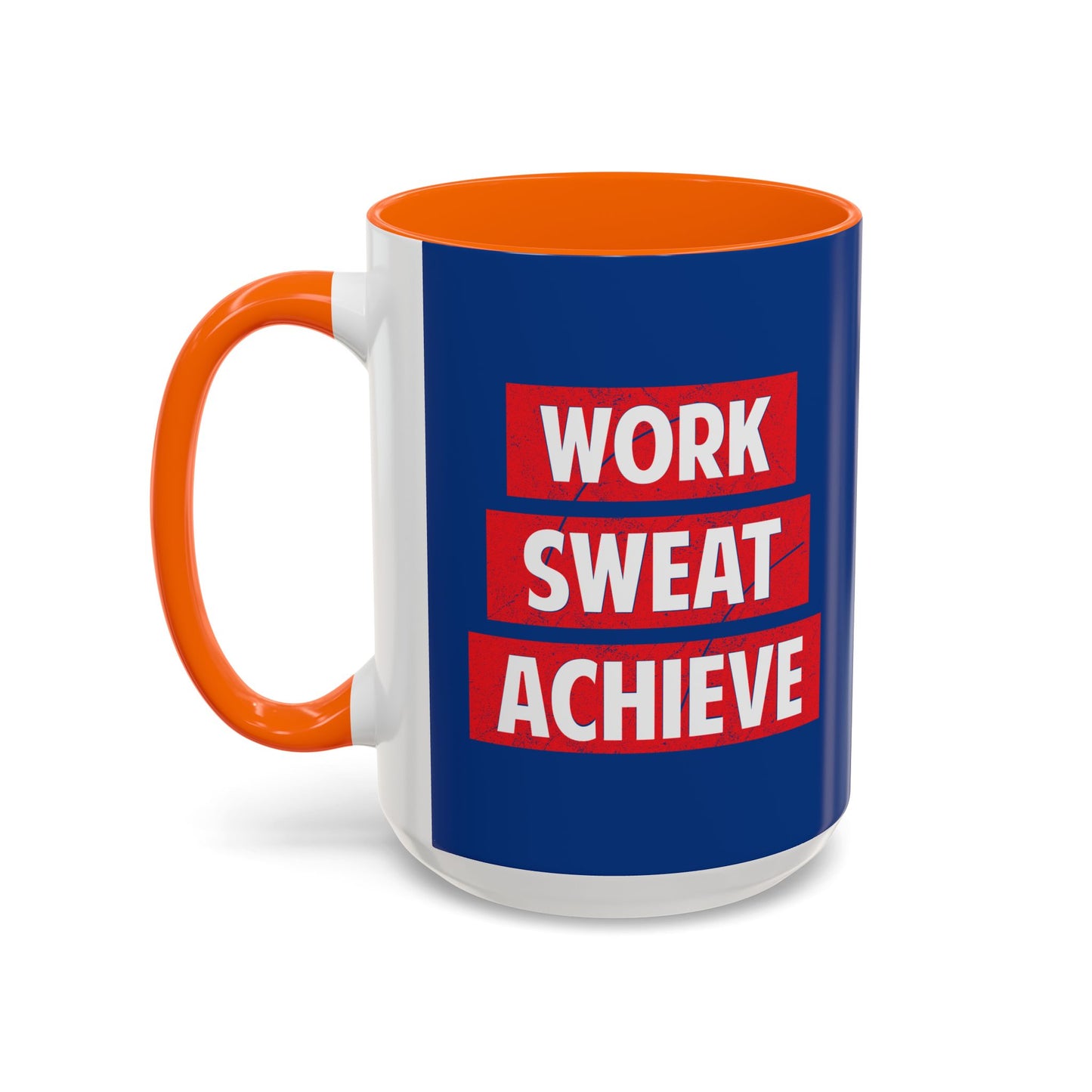 Work Sweat Achieve Accent Coffee Mug (11, 15oz)