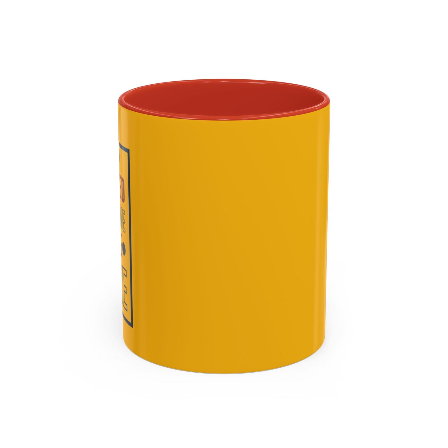 I Pushed My Game To Be Here Accent Coffee Mug (11, 15oz)