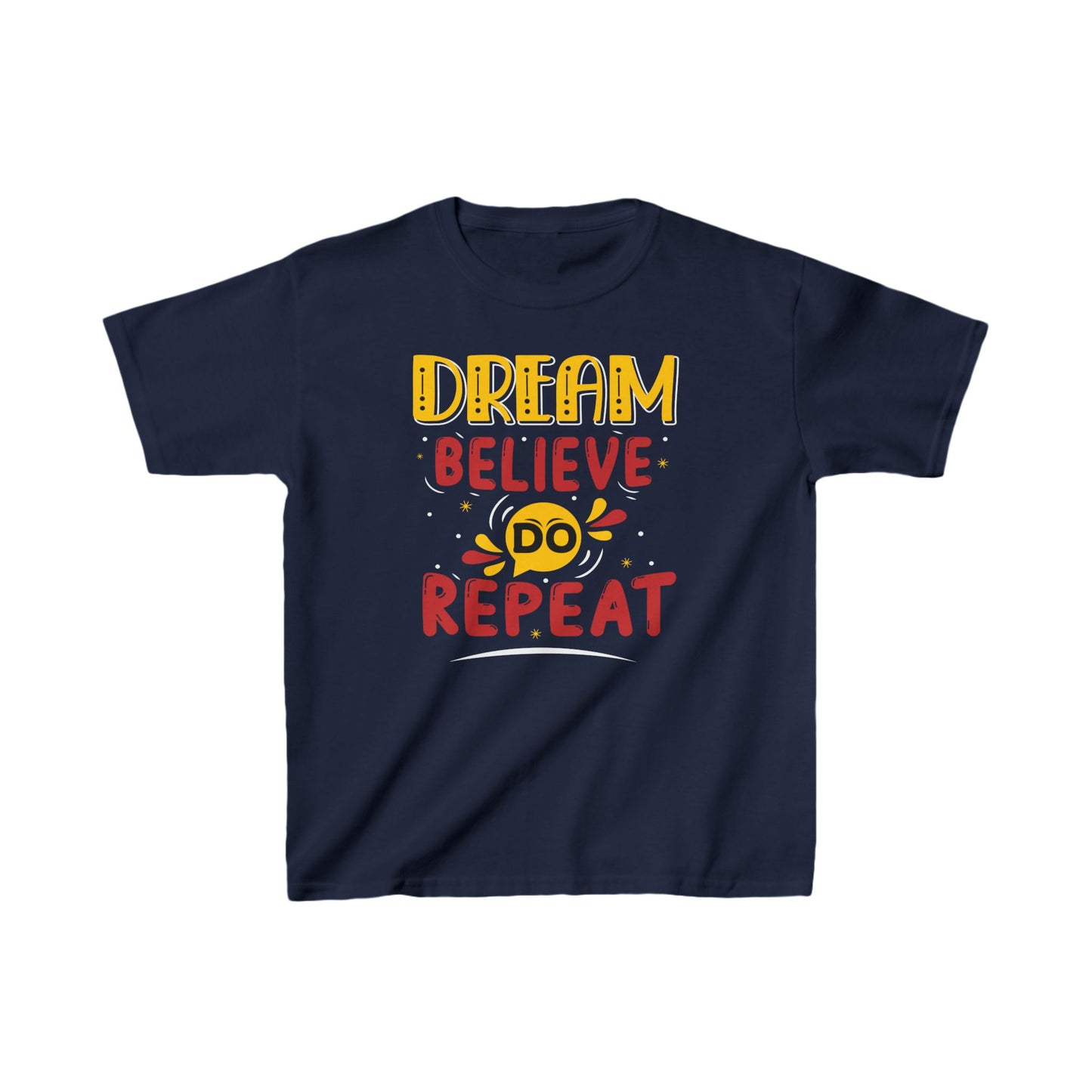 Dream Believe Repeat Kids Heavy Cotton™ Tee