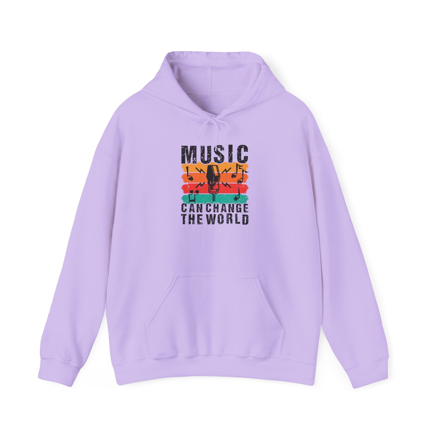 Music Can Change The World Unisex Heavy Blend™ Hooded Sweatshirt