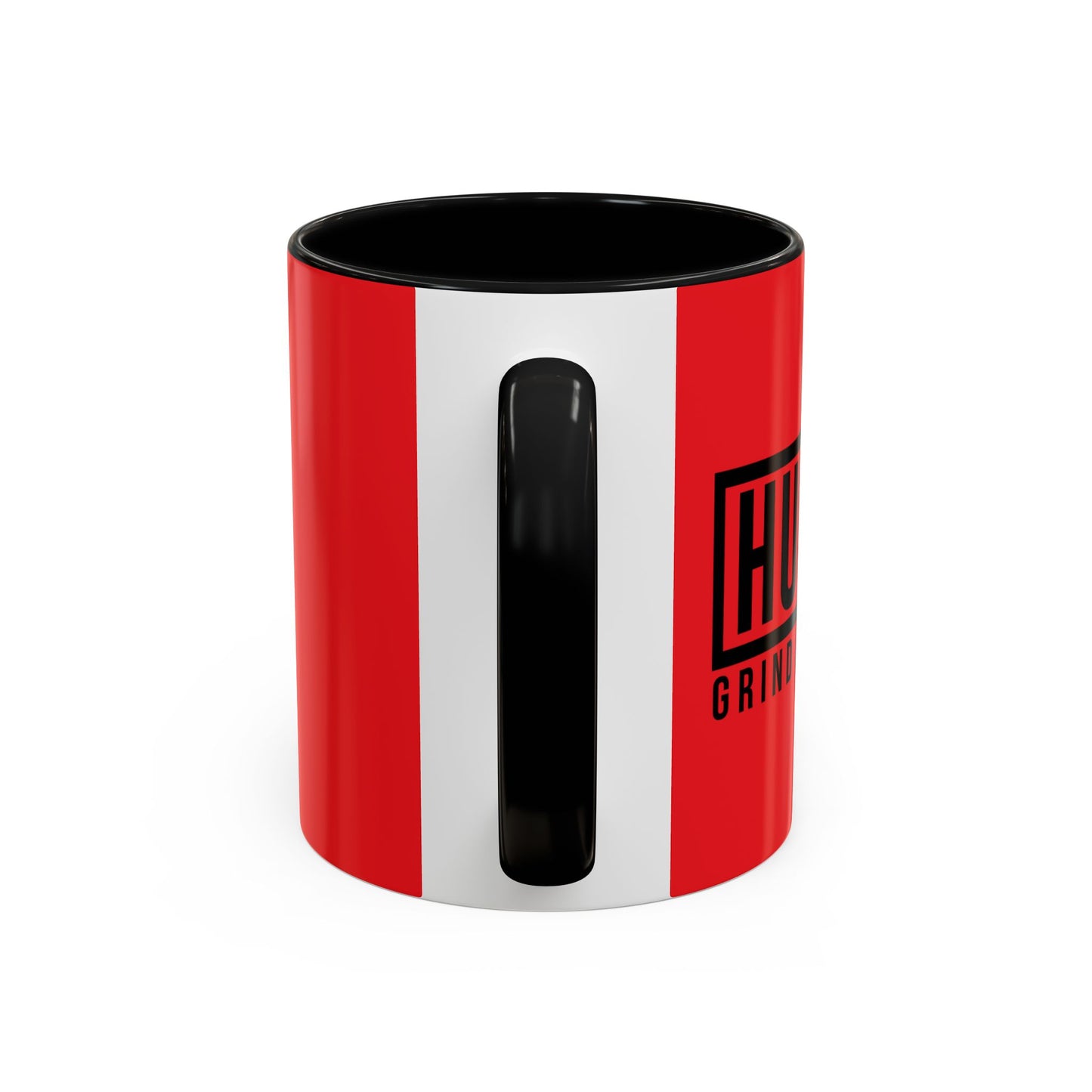 Hustle Grind And Shine Accent Coffee Mug (11, 15oz)