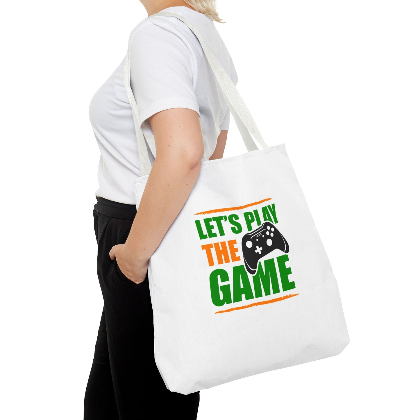 Let's Play The Game Tote Bag (AOP)