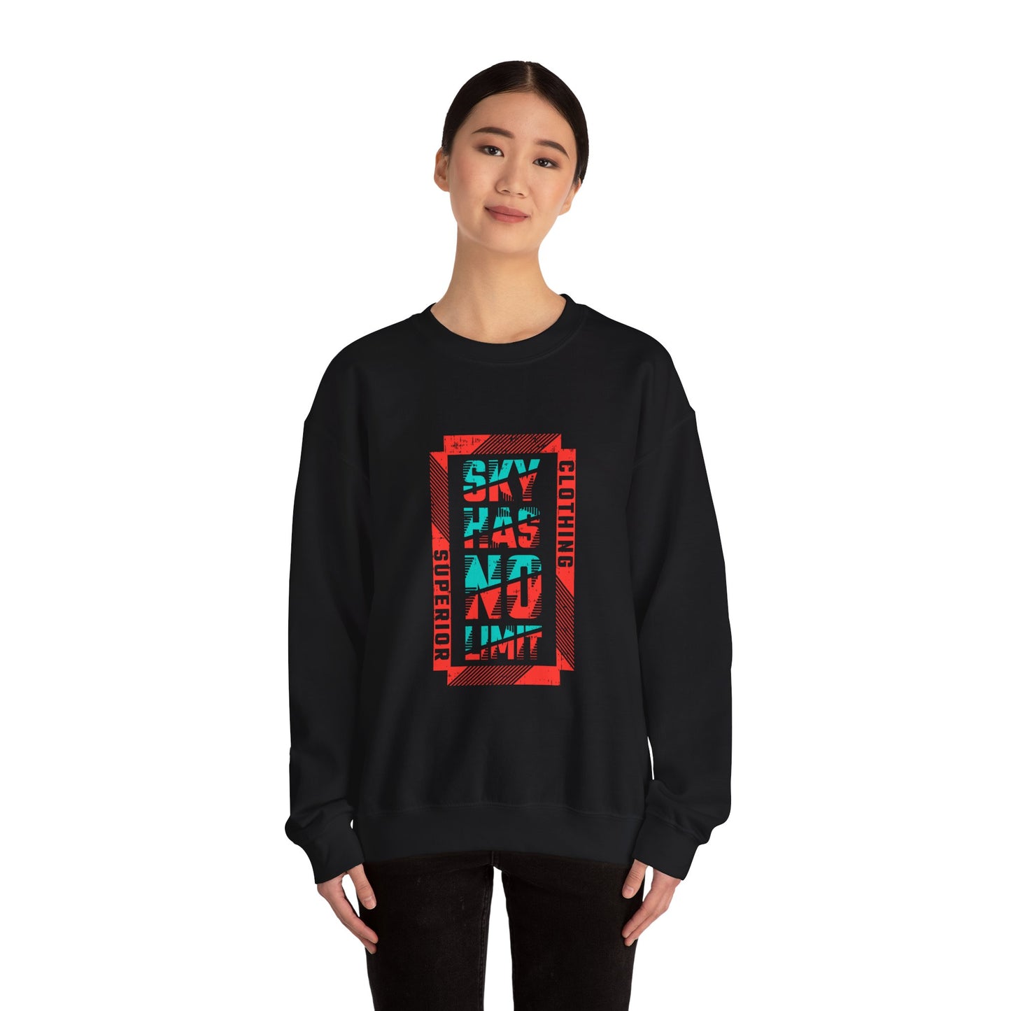 Sky Has No Limit Unisex Heavy Blend™ Crewneck Sweatshirt