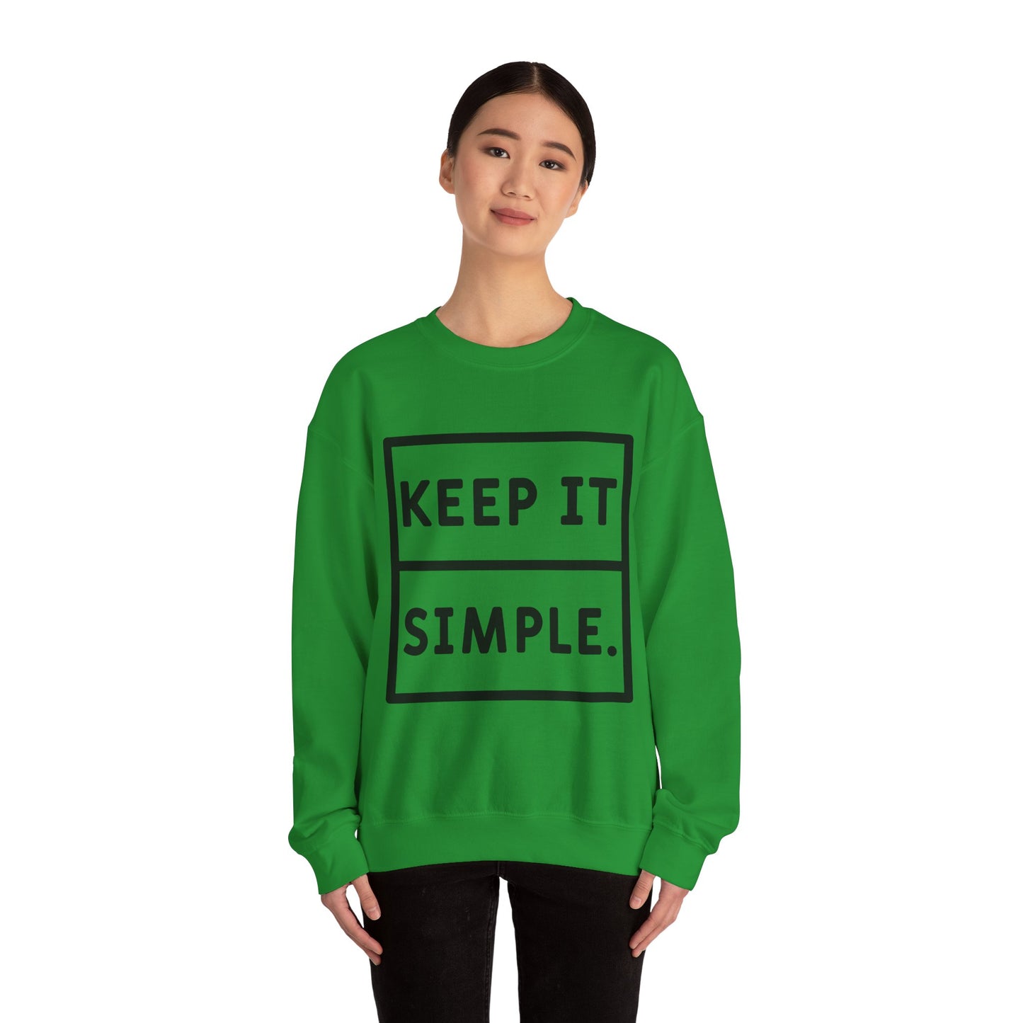 Keep It Simple Unisex Heavy Blend™ Crewneck Sweatshirt