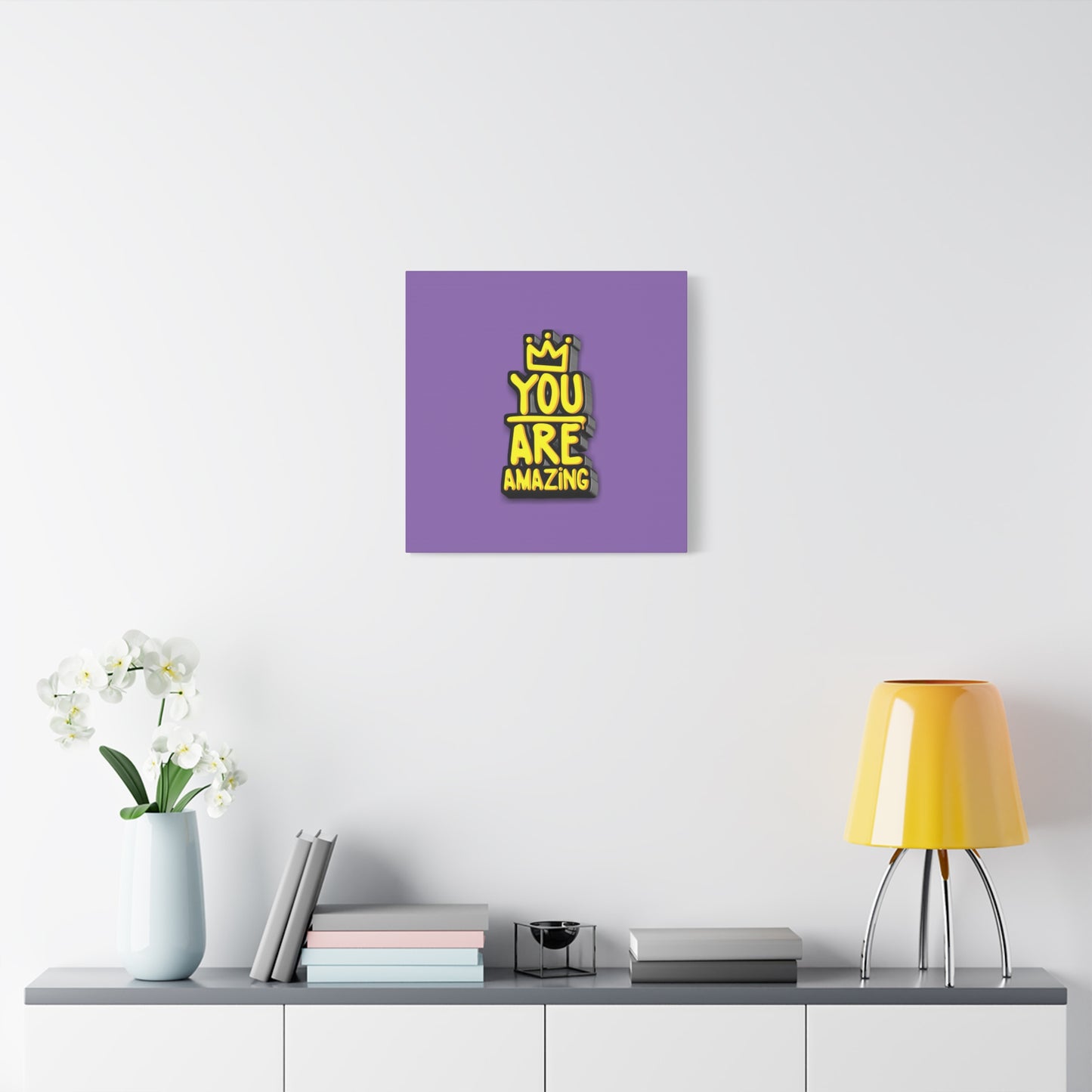 You Are Amazing Matte Canvas, Stretched, 1.25"