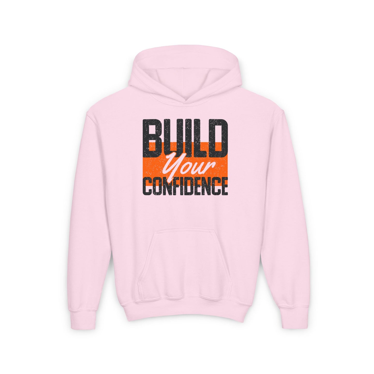 Build Your Confidence Youth Heavy Blend Hooded Sweatshirt