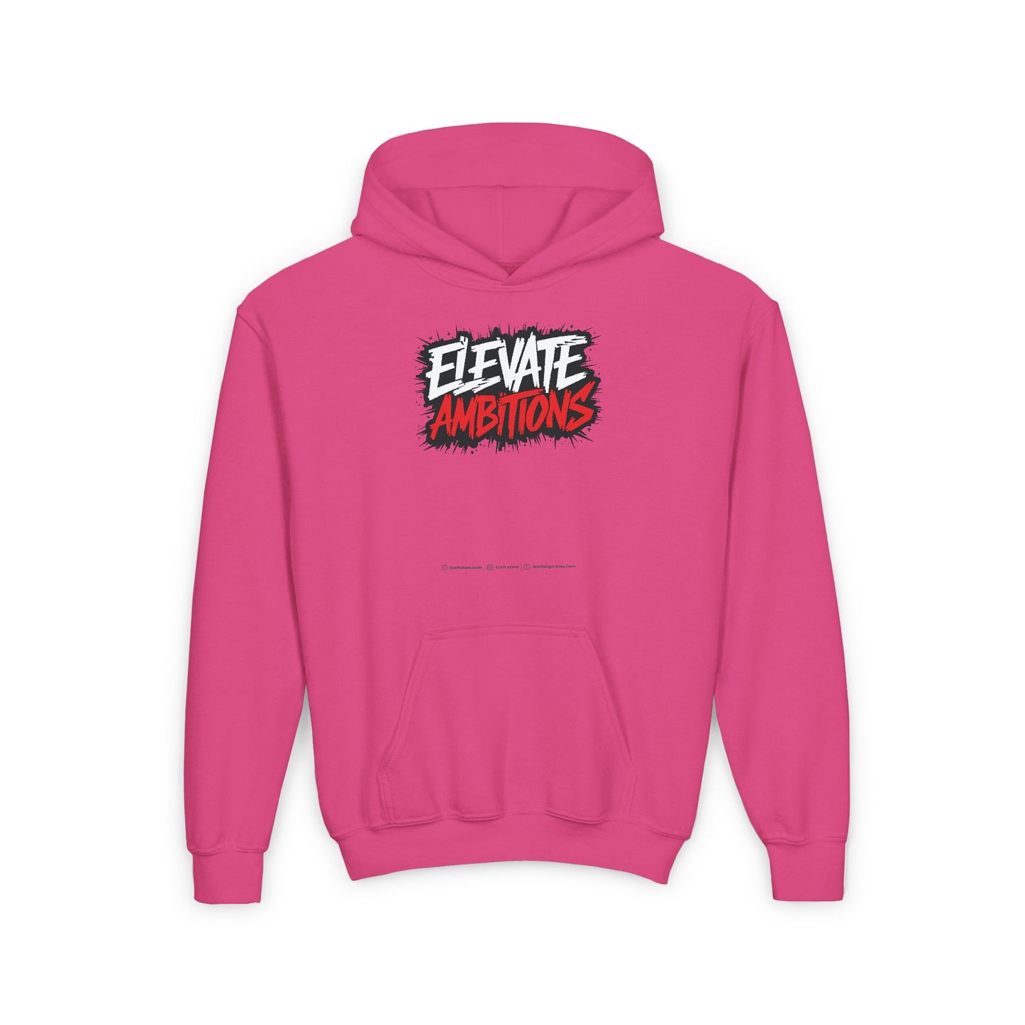 Elevate Ambitions Youth Heavy Blend Hooded Sweatshirt
