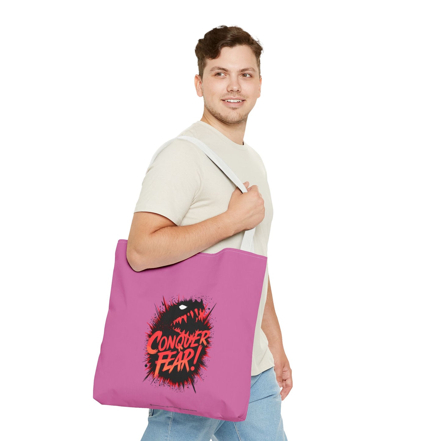 Conquer Fear! Tote Bag (AOP)