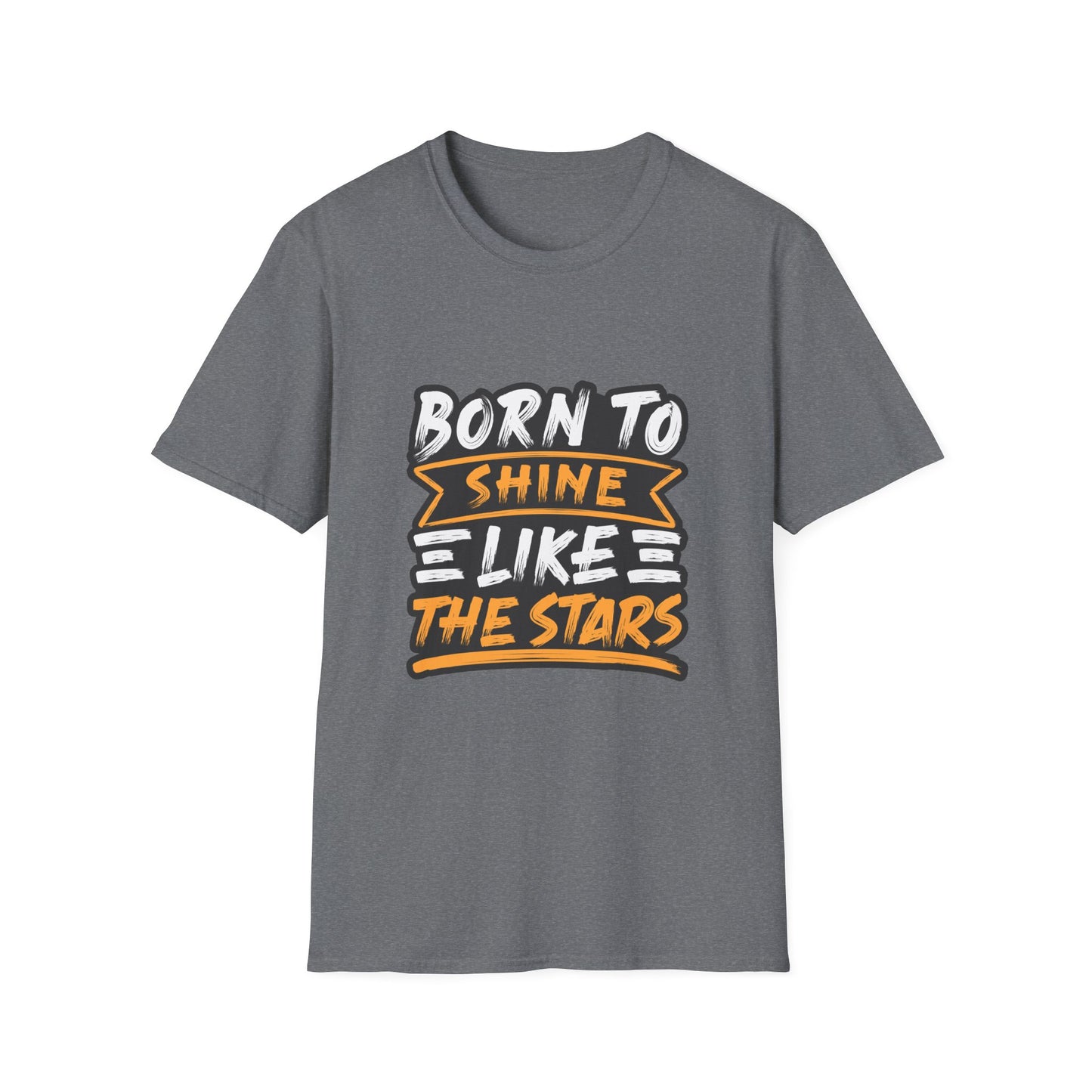 Born To Shine Like The Stars Unisex Softstyle T-Shirt