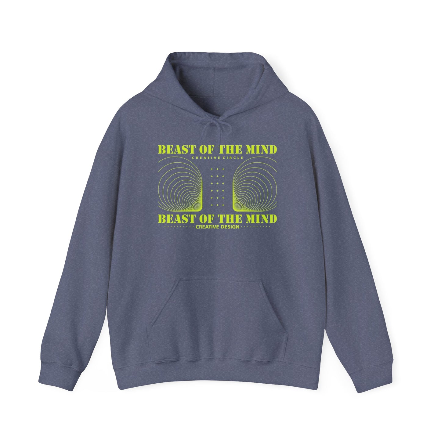 Beast Of The Mind Creative Circle Unisex Heavy Blend™ Hooded Sweatshirt