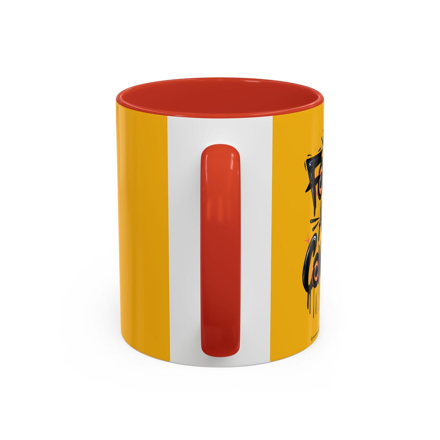 Focus And Conquer Accent Coffee Mug (11, 15oz)