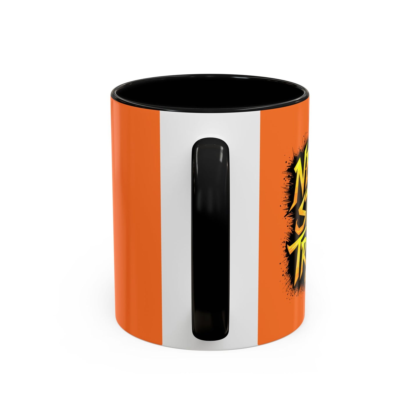 Never Stop Trying Accent Coffee Mug (11, 15oz)