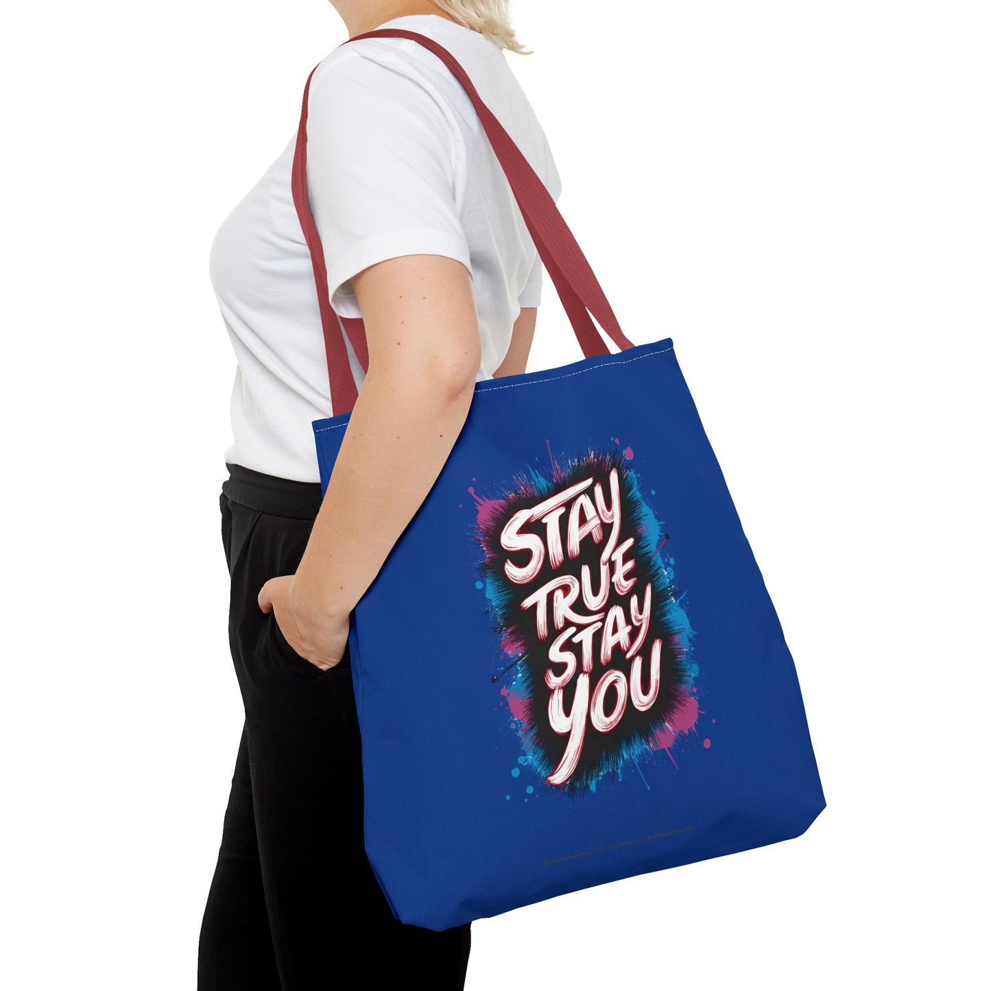 Stay True Stay You Tote Bag (AOP)