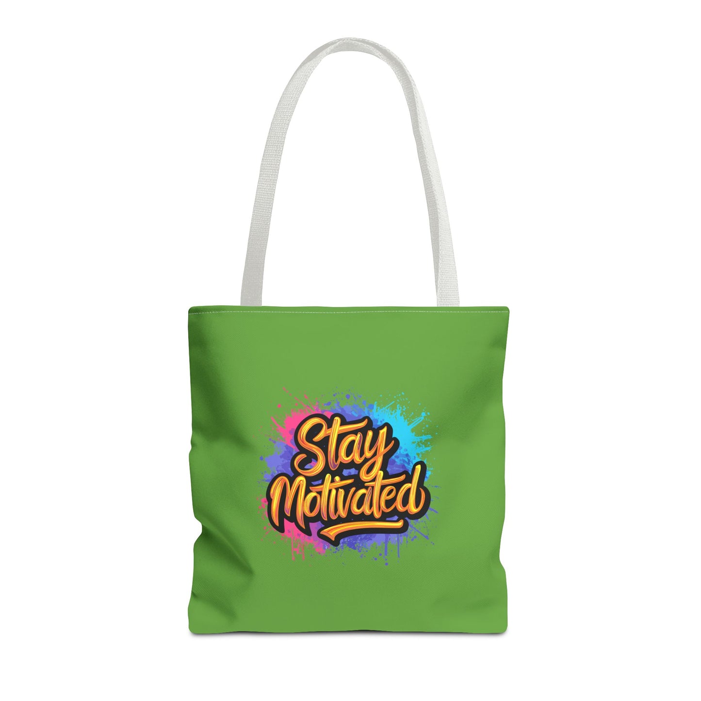 Stay Motivated Tote Bag (AOP)