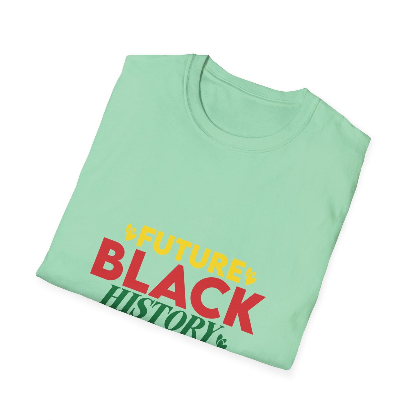 Future Black History Maker Unisex Softstyle T-Shirt