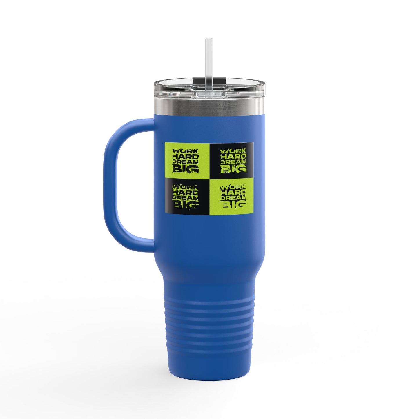 Work Hard Dream Big Insulated Travel Mug, 40oz