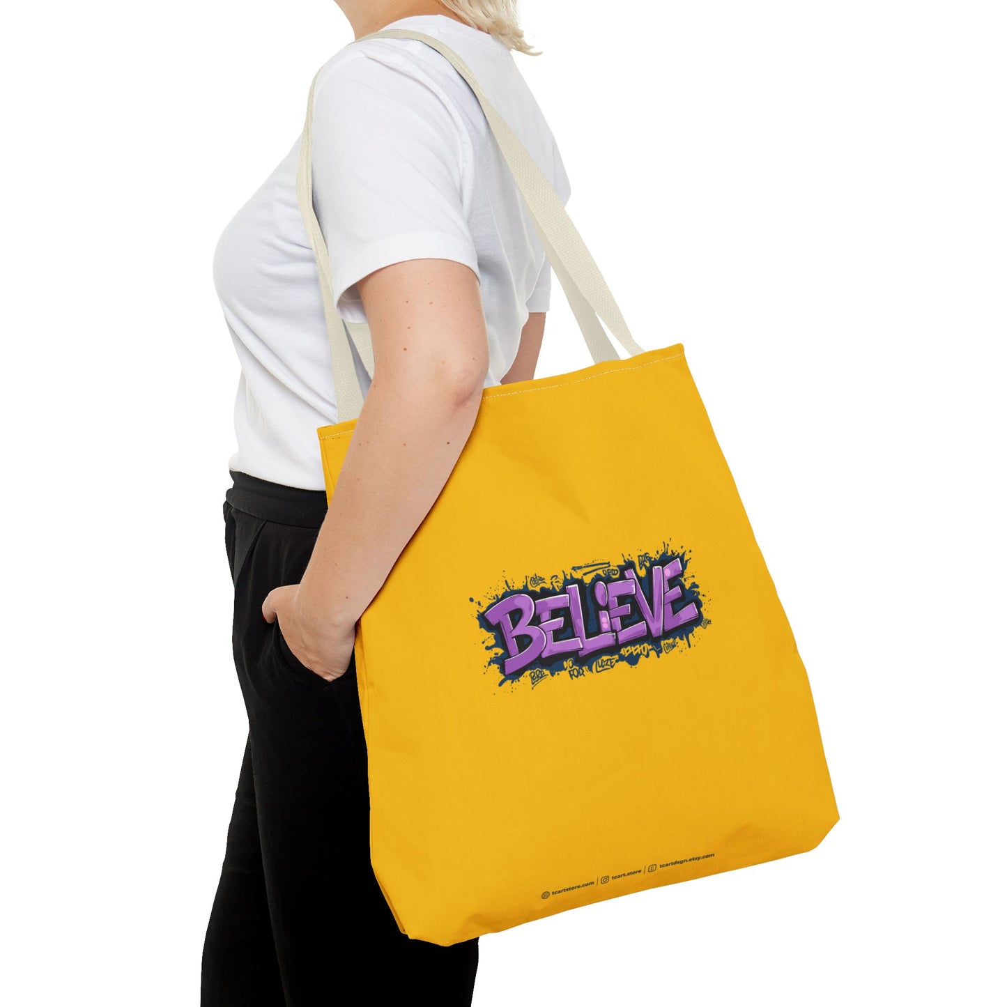 Believe Tote Bag (AOP)