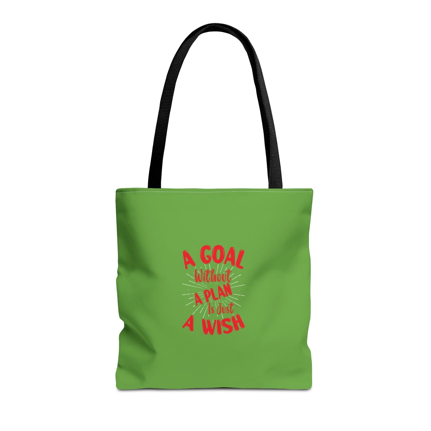 A Goal Without A Plan Is Just A Wish Tote Bag (AOP)