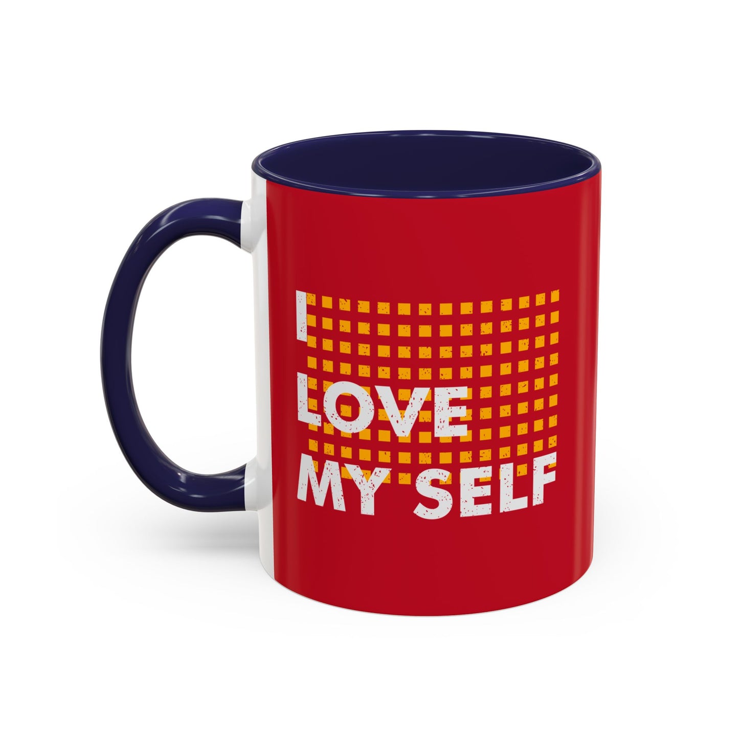 I Love Myself Accent Coffee Mug (11, 15oz)
