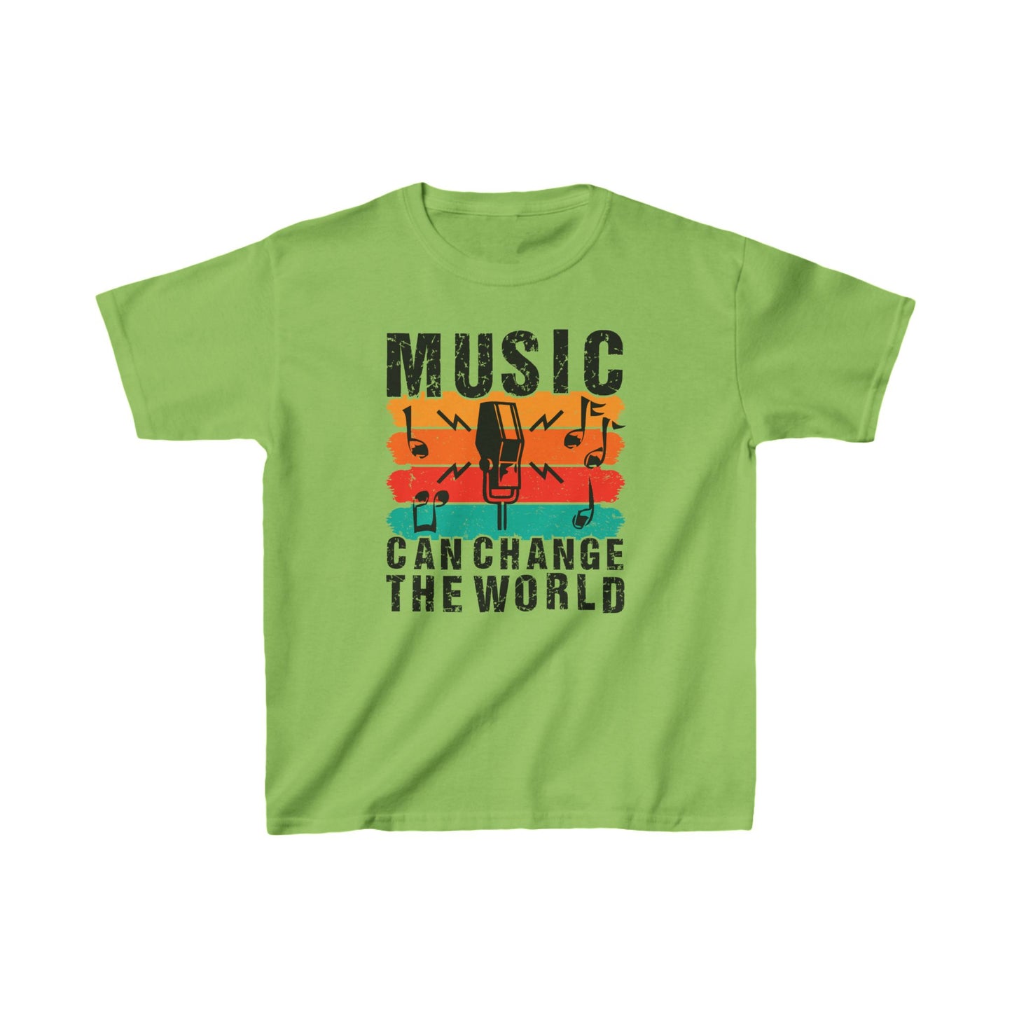 Music Can Change The World Kids Heavy Cotton™ Tee