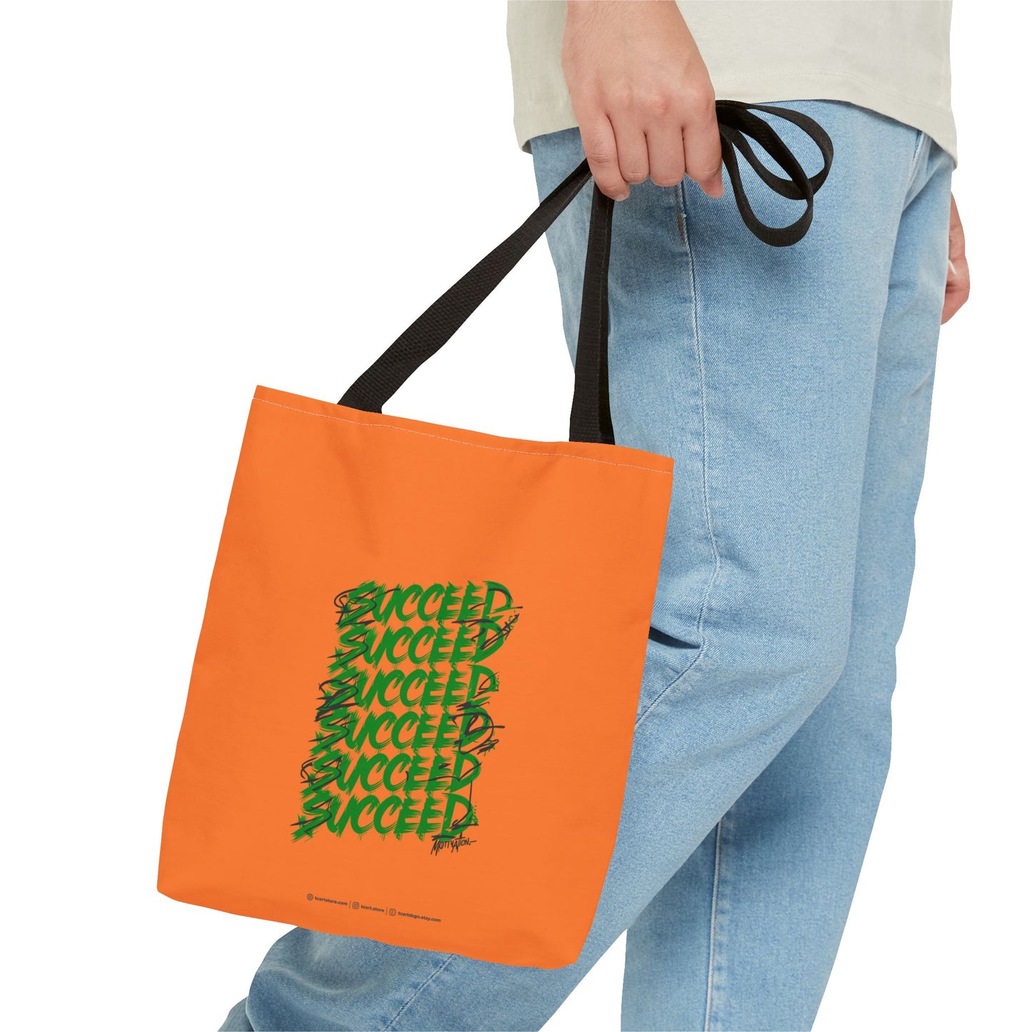 Succeed Tote Bag (AOP)