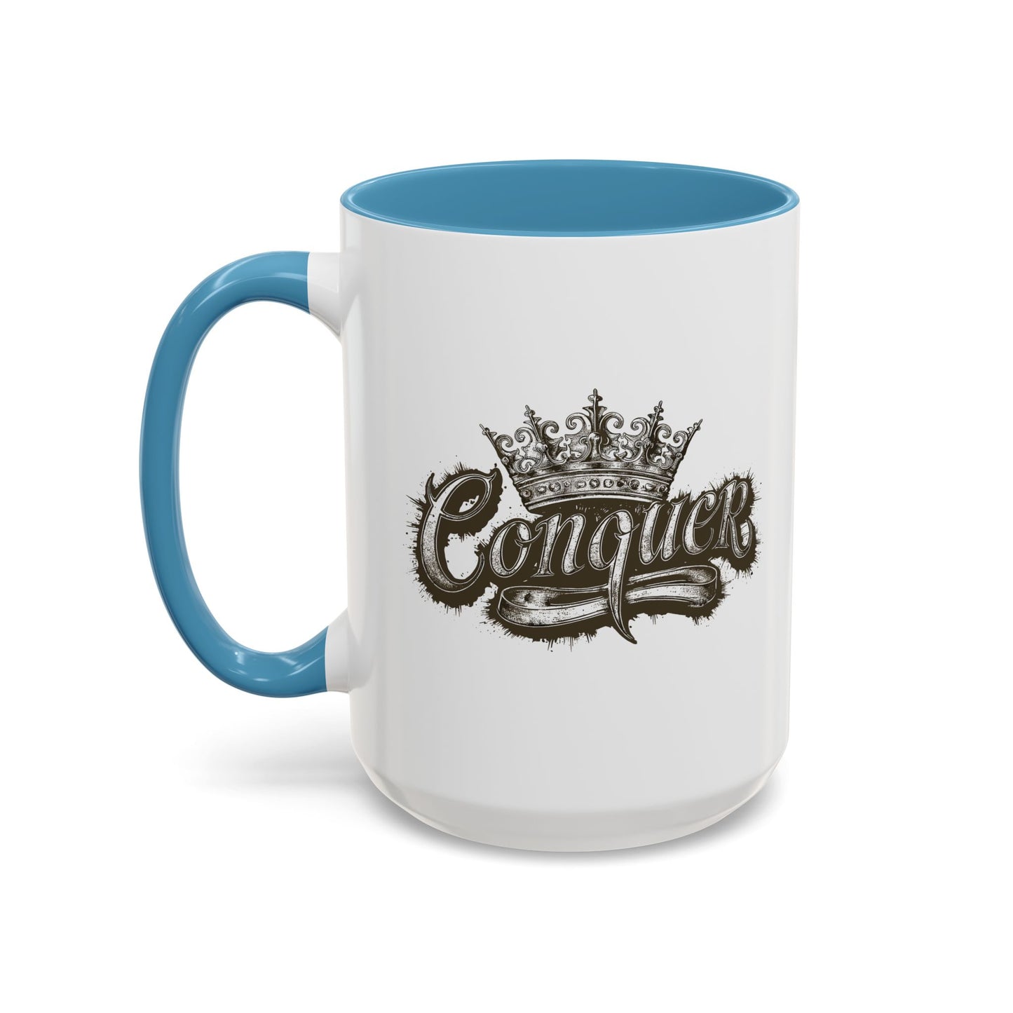Conquer Accent Coffee Mug (11, 15oz)