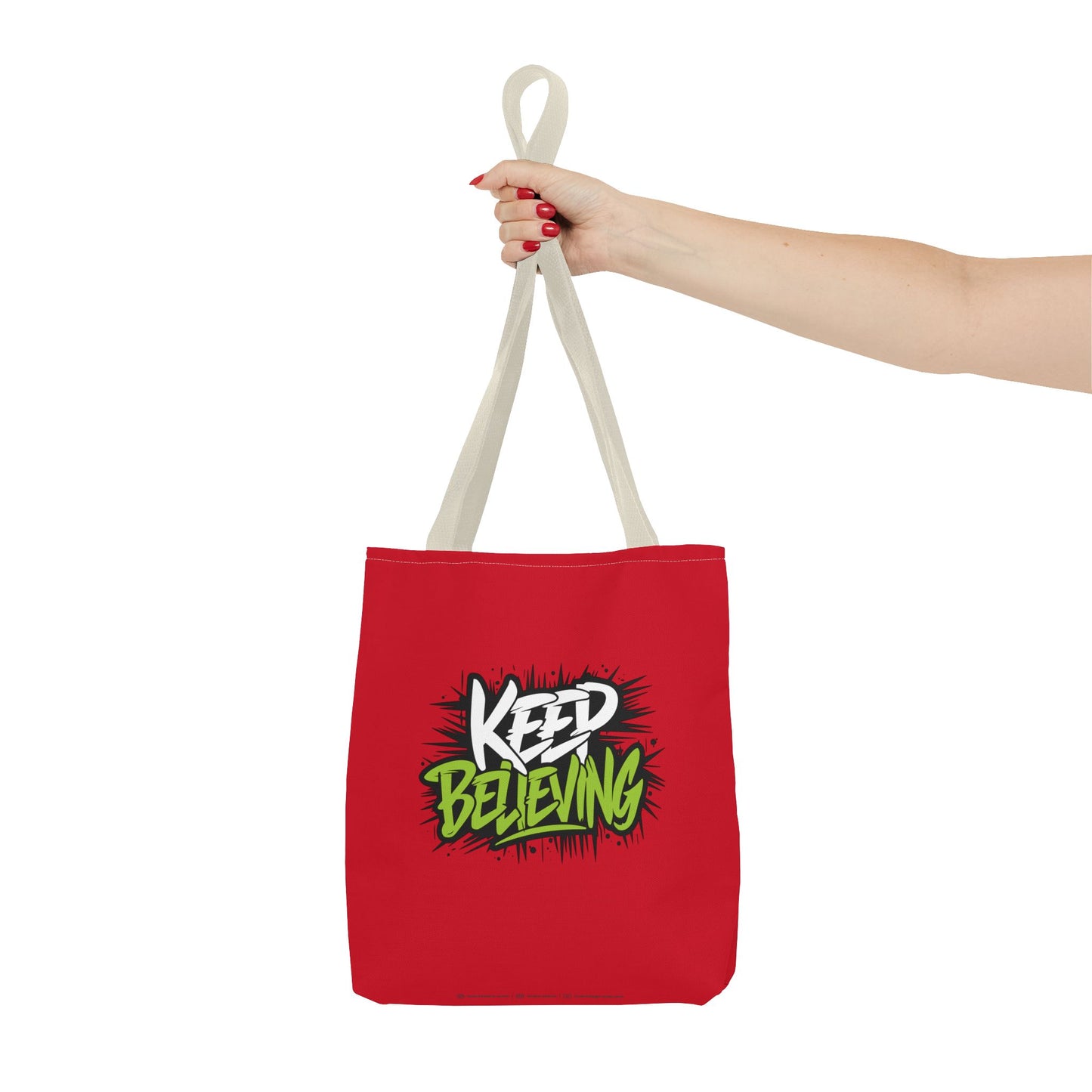 Keep Believing Tote Bag (AOP)
